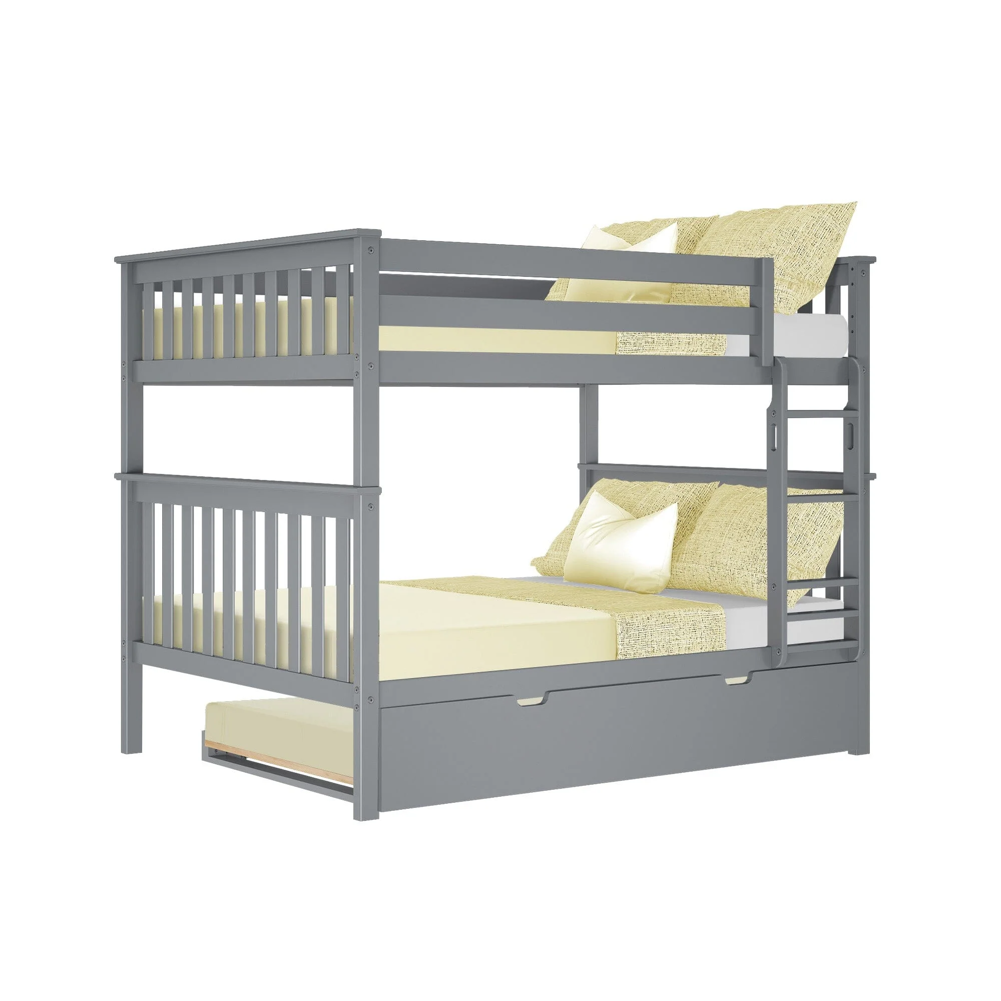 Full Over Full Bunk Bed With Trundle - Image 13