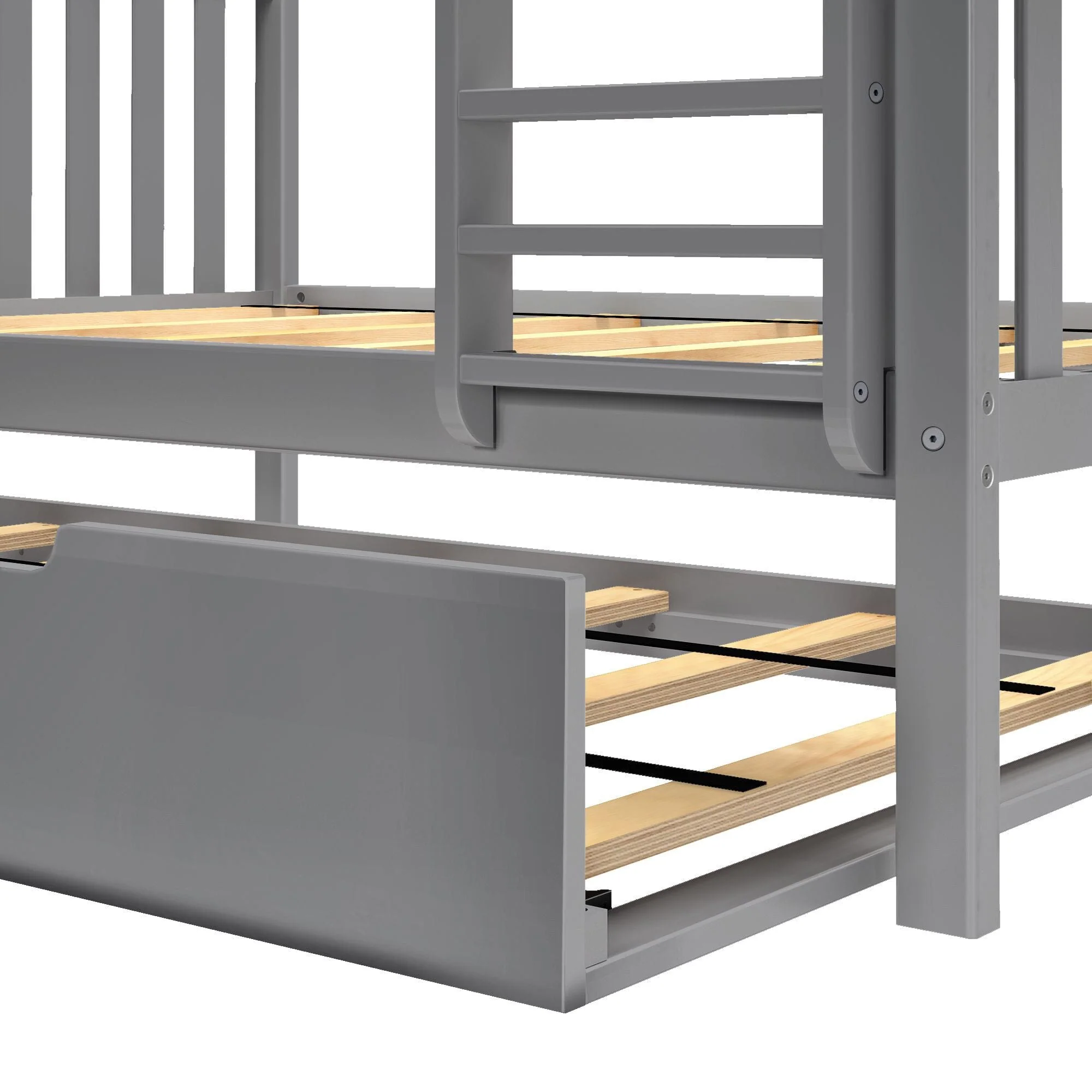Full Over Full Bunk Bed With Trundle - Image 23