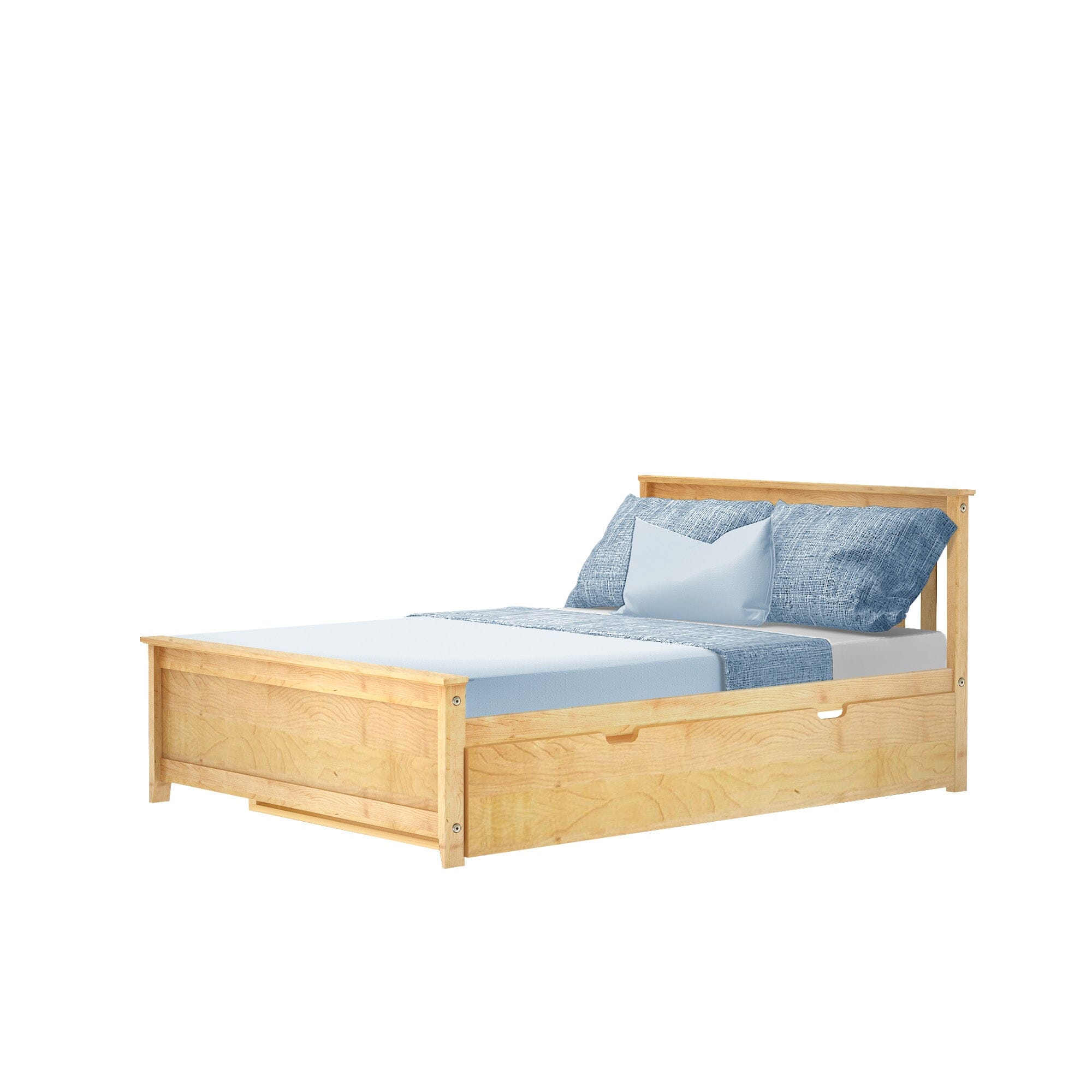 Full Slatted Bed With Trundle - Image 14