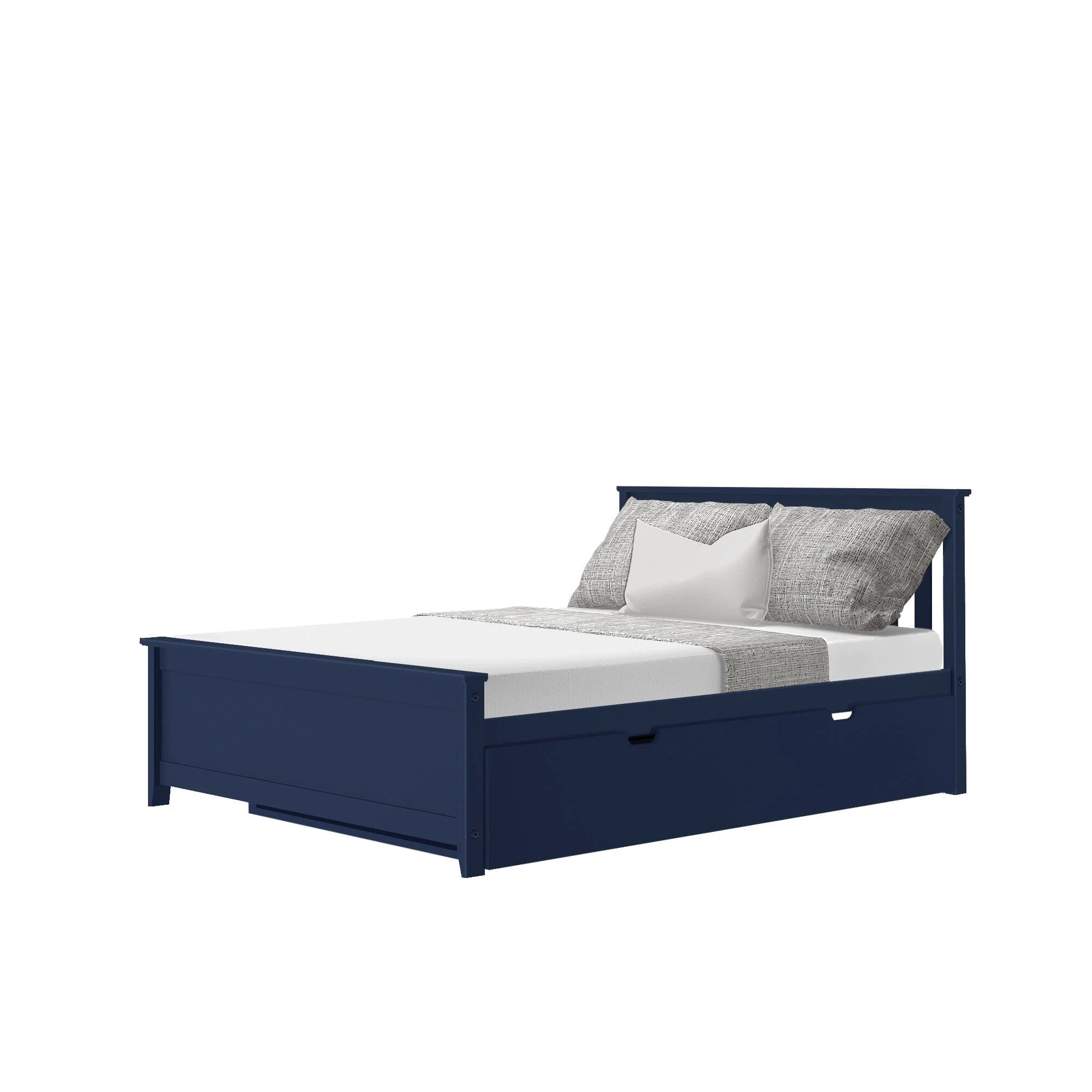 Full Slatted Bed With Trundle - Image 15