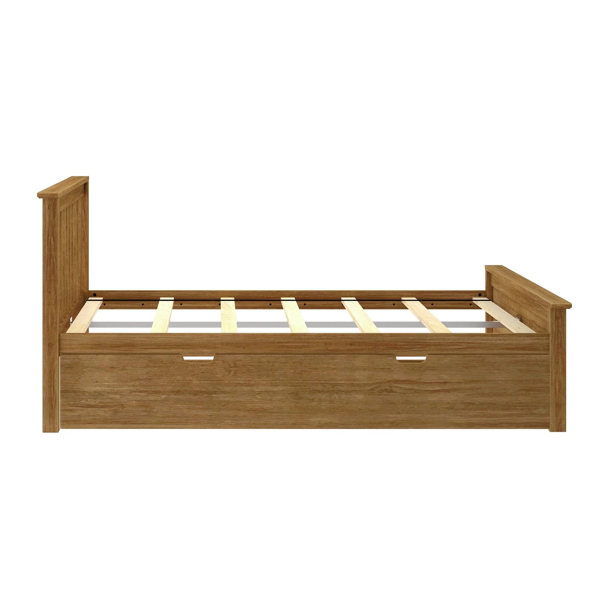 Full Slatted Bed With Trundle - Image 24