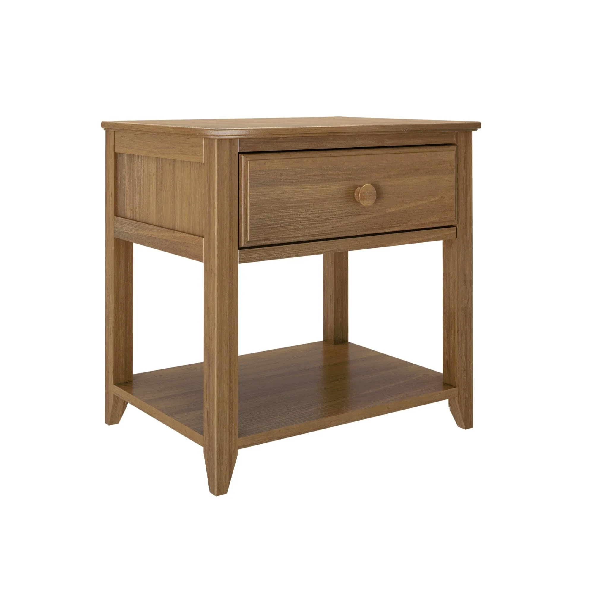 Nightstand with Drawer and Shelf - Image 16