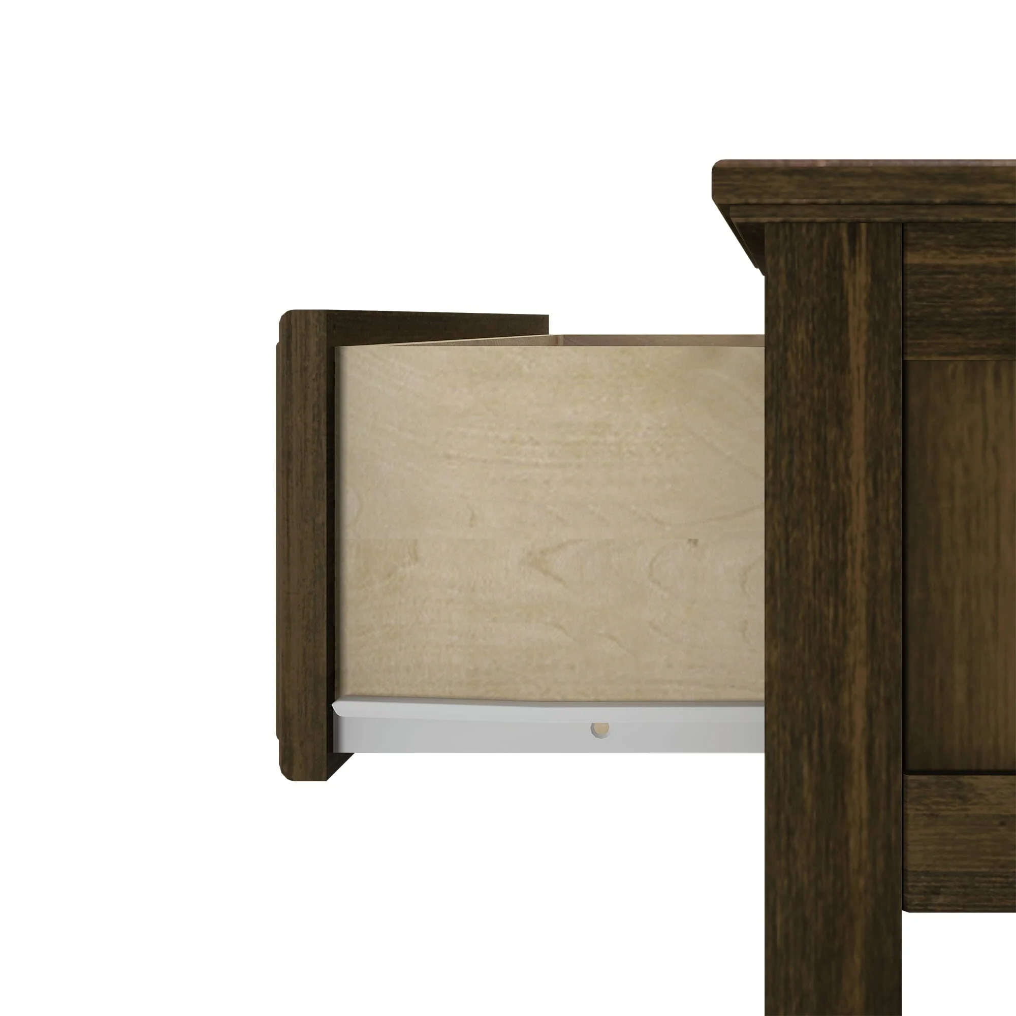 Nightstand with Drawer and Shelf - Image 25