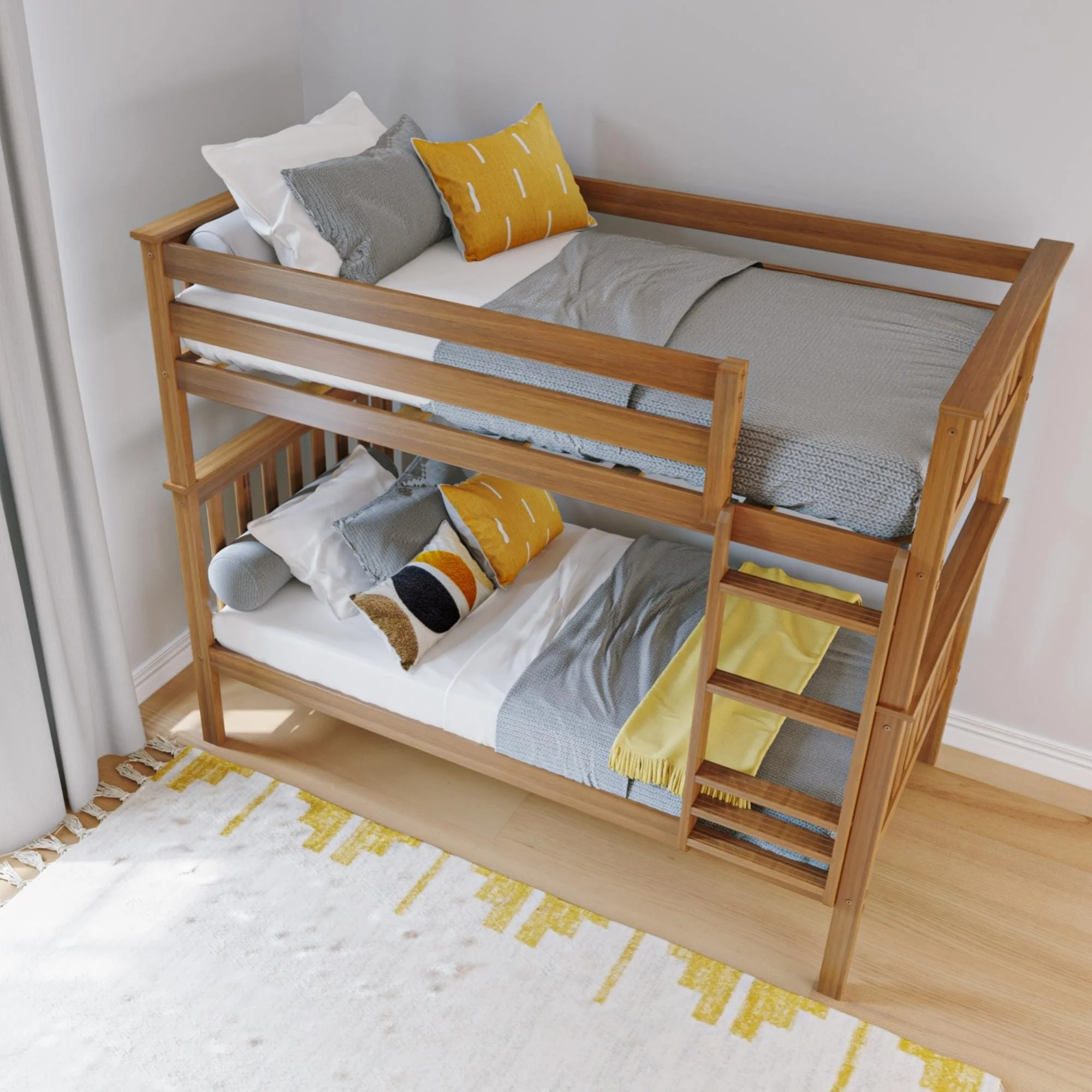 Twin Over Twin Bunk Bed - Image 29