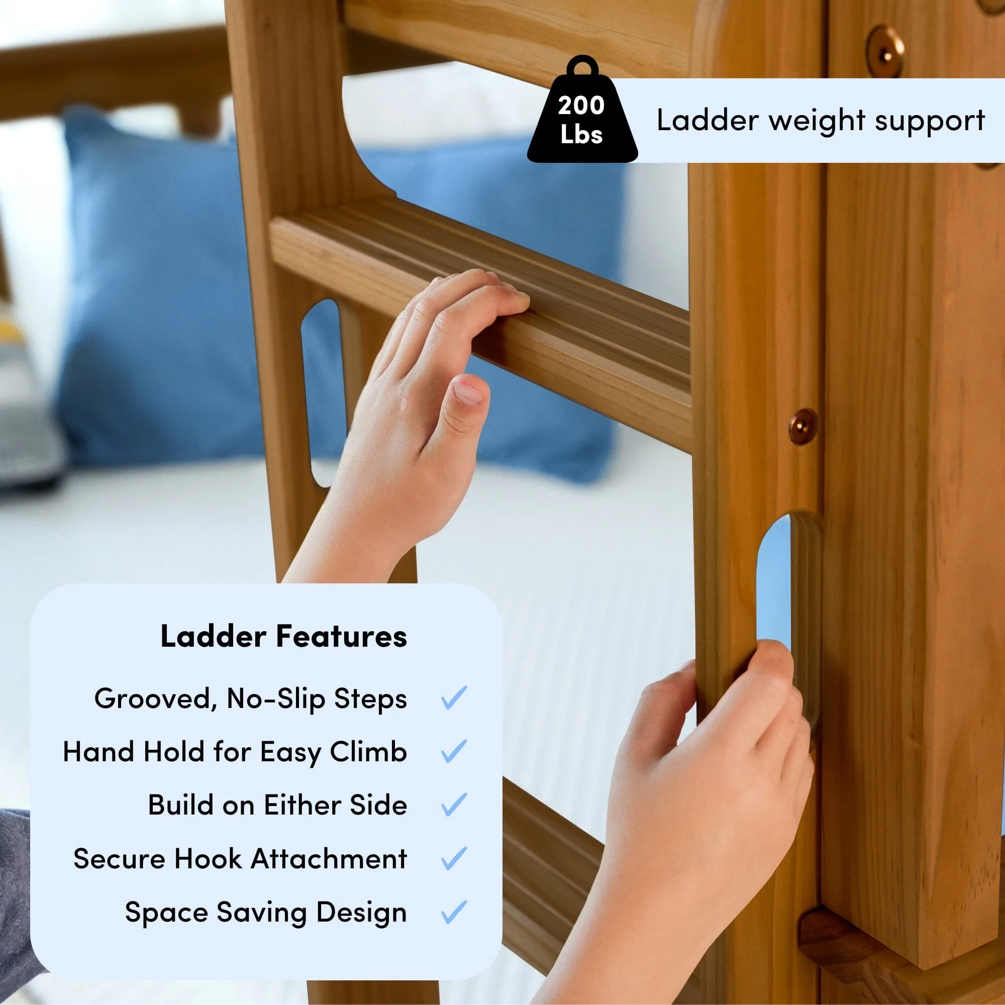 Twin Over Twin Bunk Bed - Image 44
