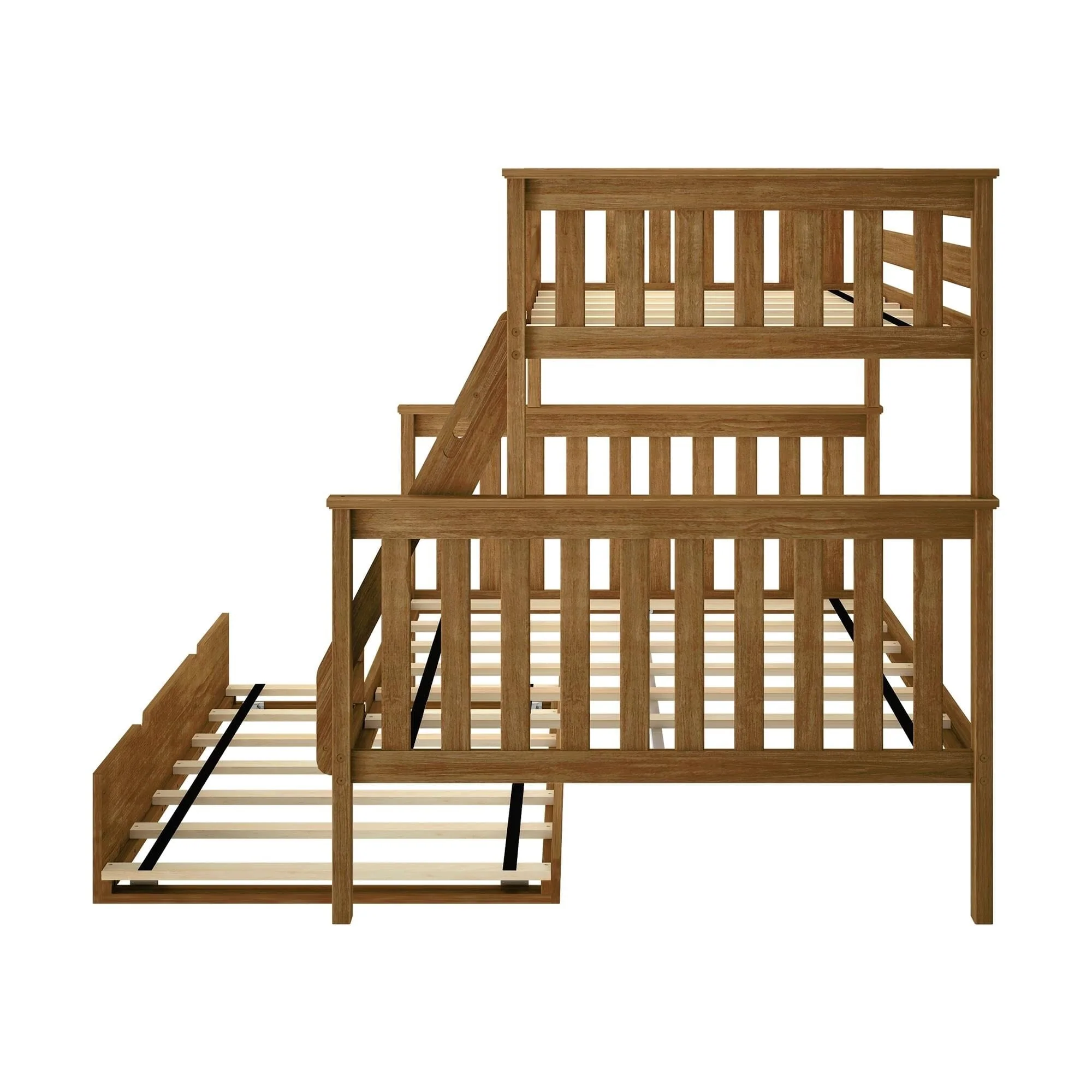 Twin Over Full Bunk Bed With Trundle - Image 19