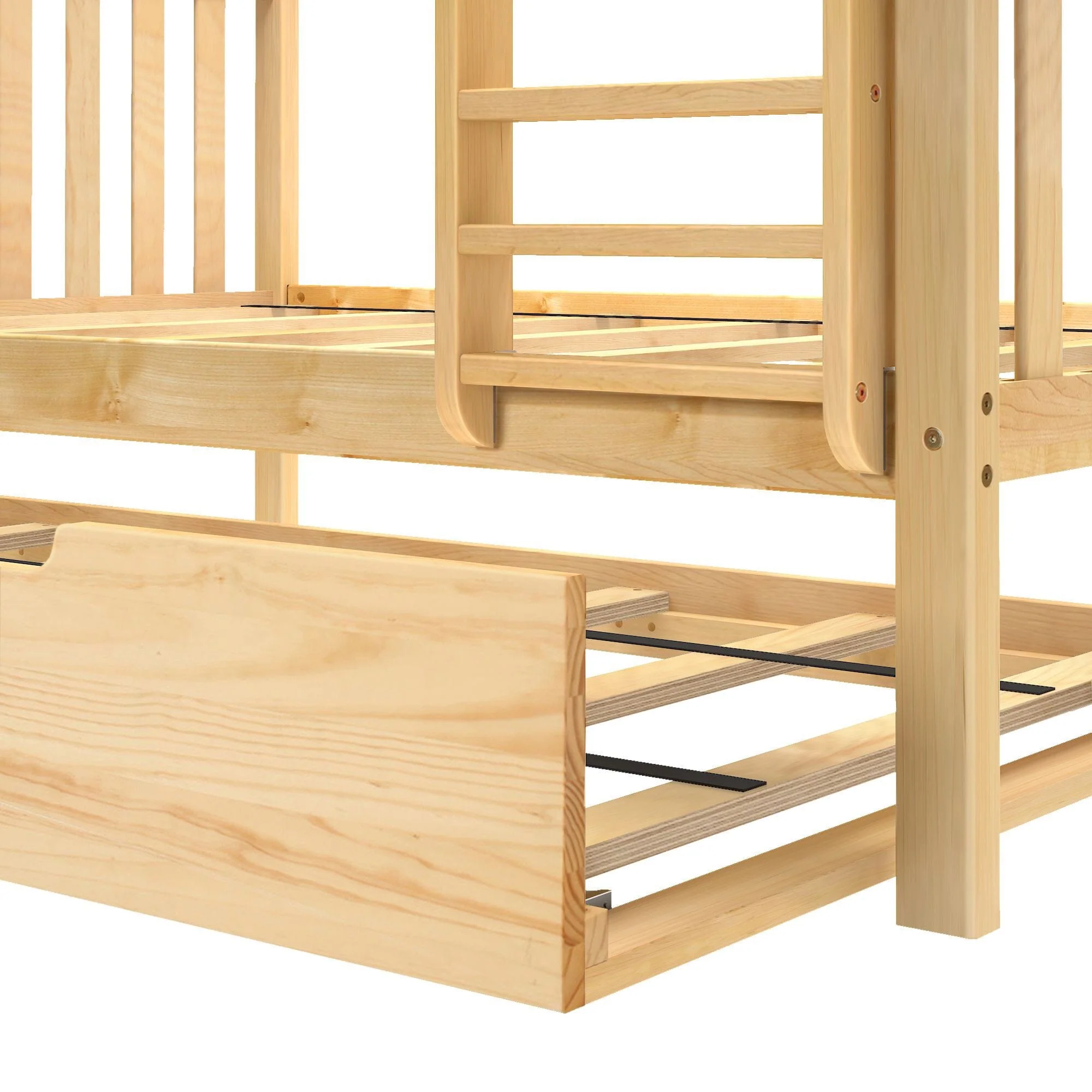 Twin Over Full Bunk Bed With Trundle - Image 22