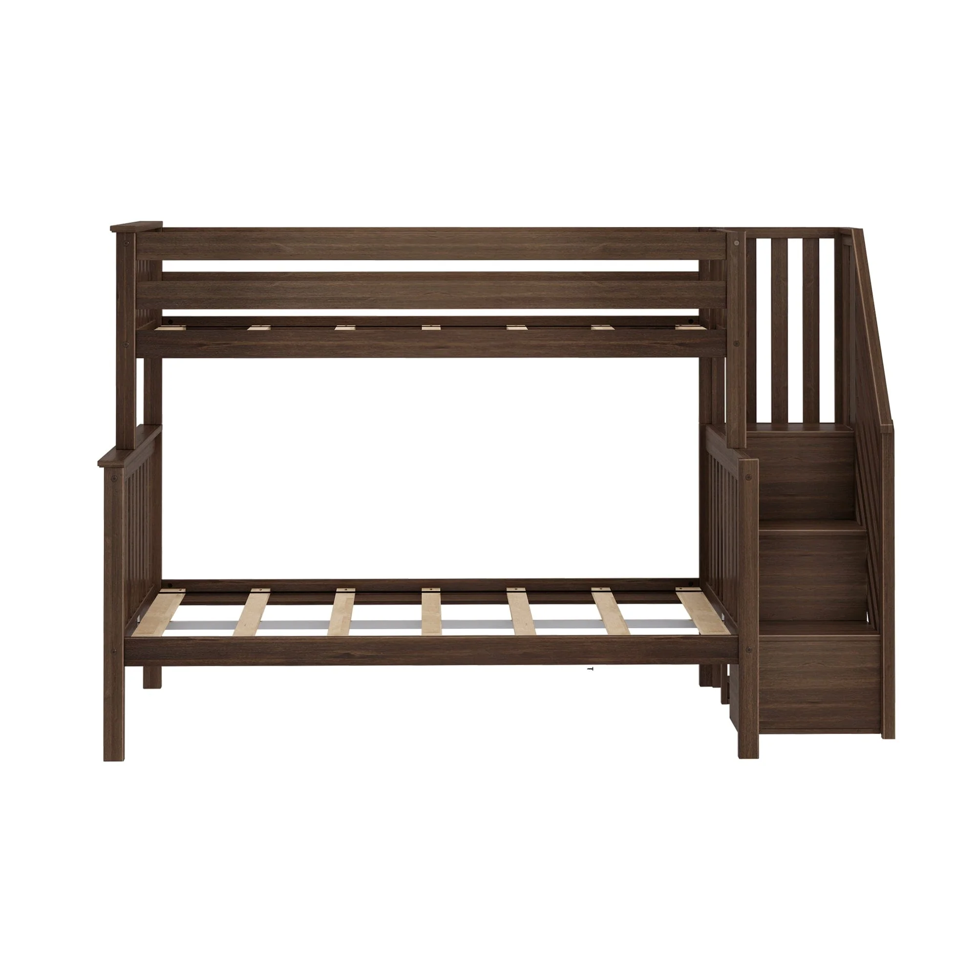 Twin Over Full Bunk Bed With Stairs - Image 15