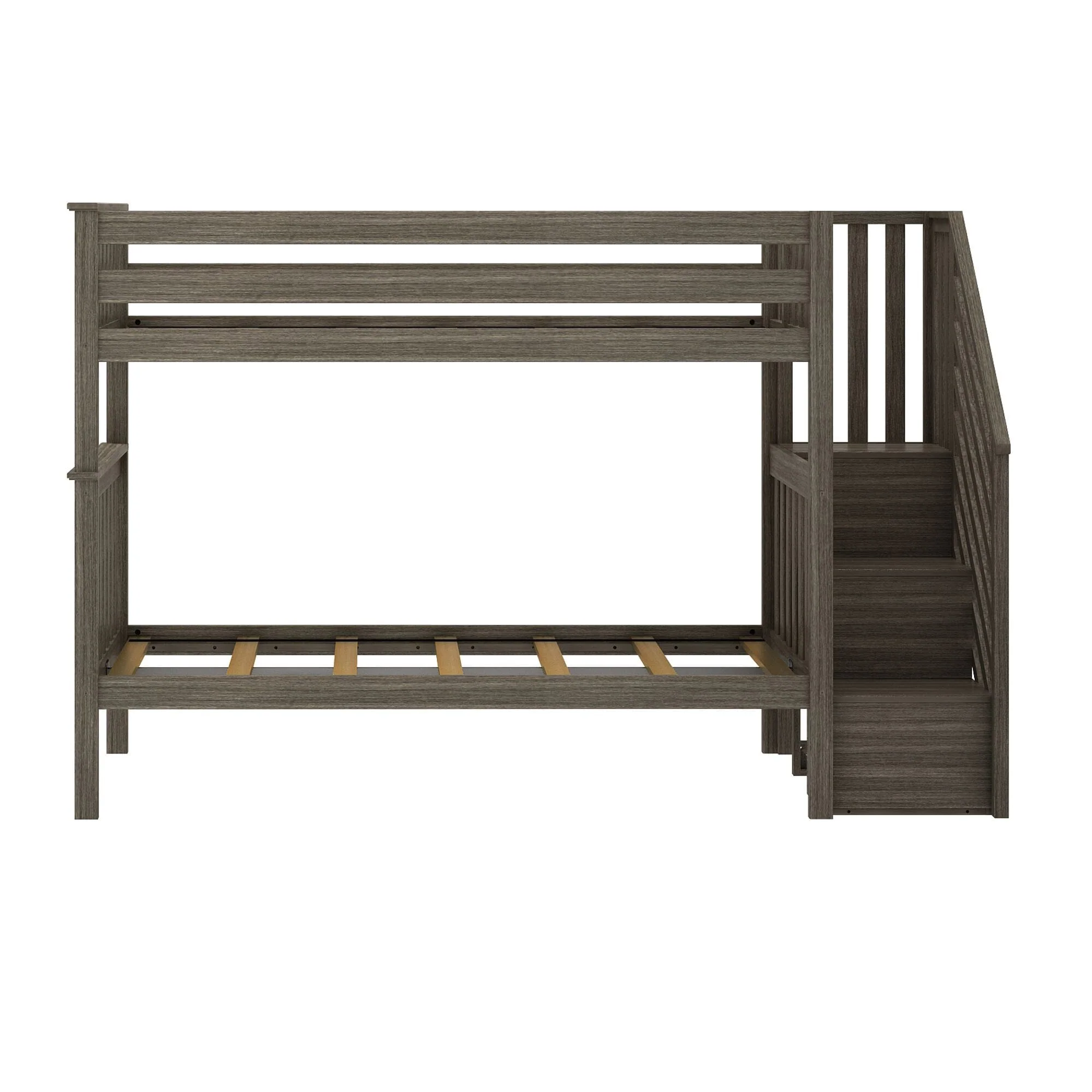 Twin Over Twin Bunk Bed With Stairs - Image 14