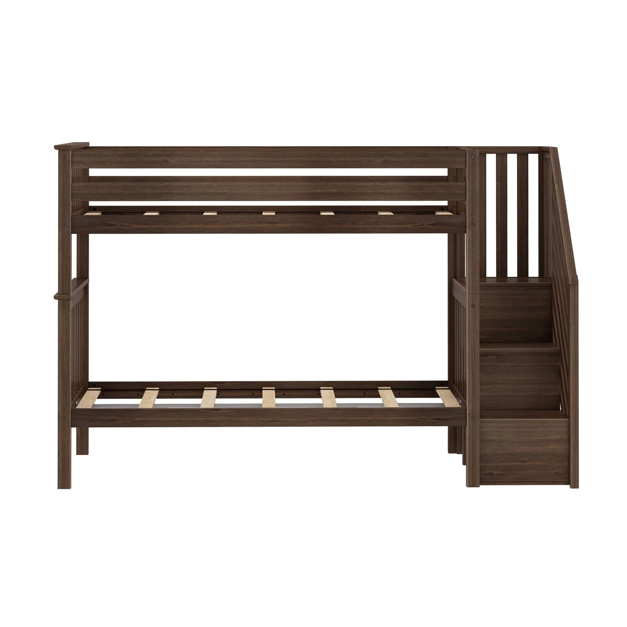 Twin Over Twin Bunk Bed With Stairs - Image 16