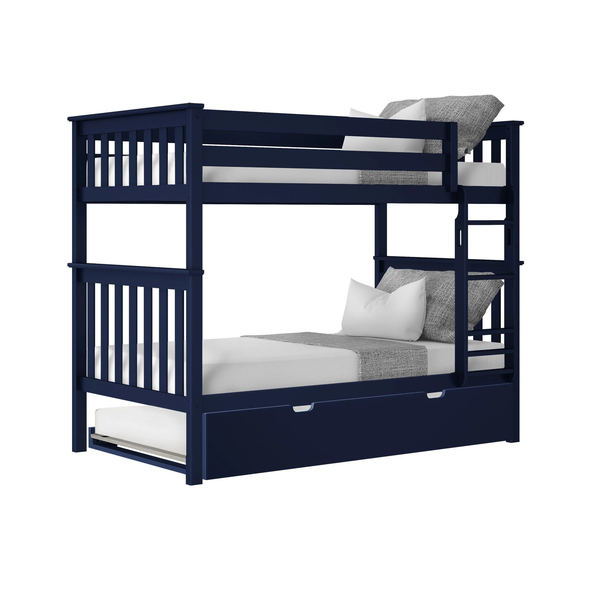 Twin Over Twin Bunk Bed With Trundle - Image 13