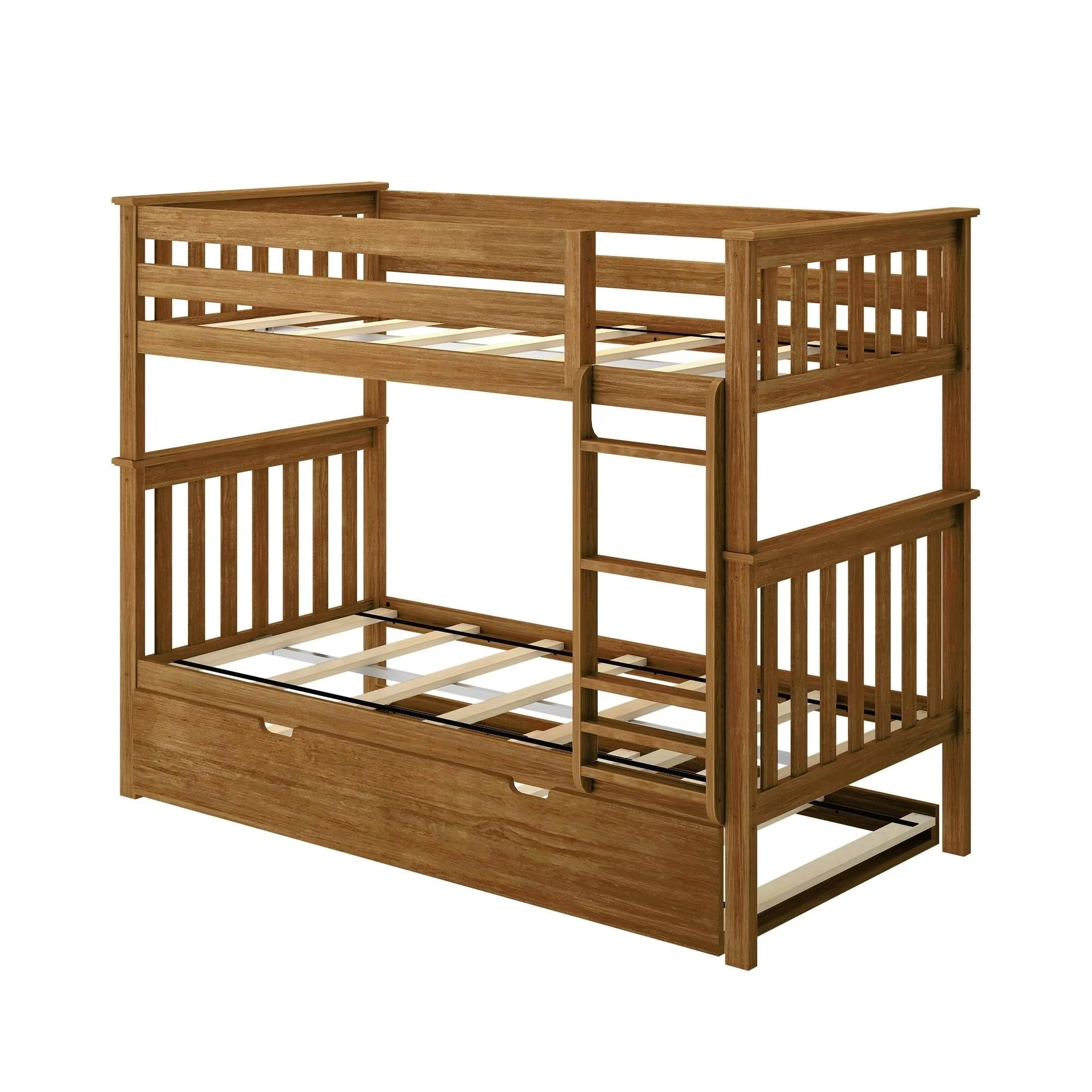 Twin Over Twin Bunk Bed With Trundle - Image 14
