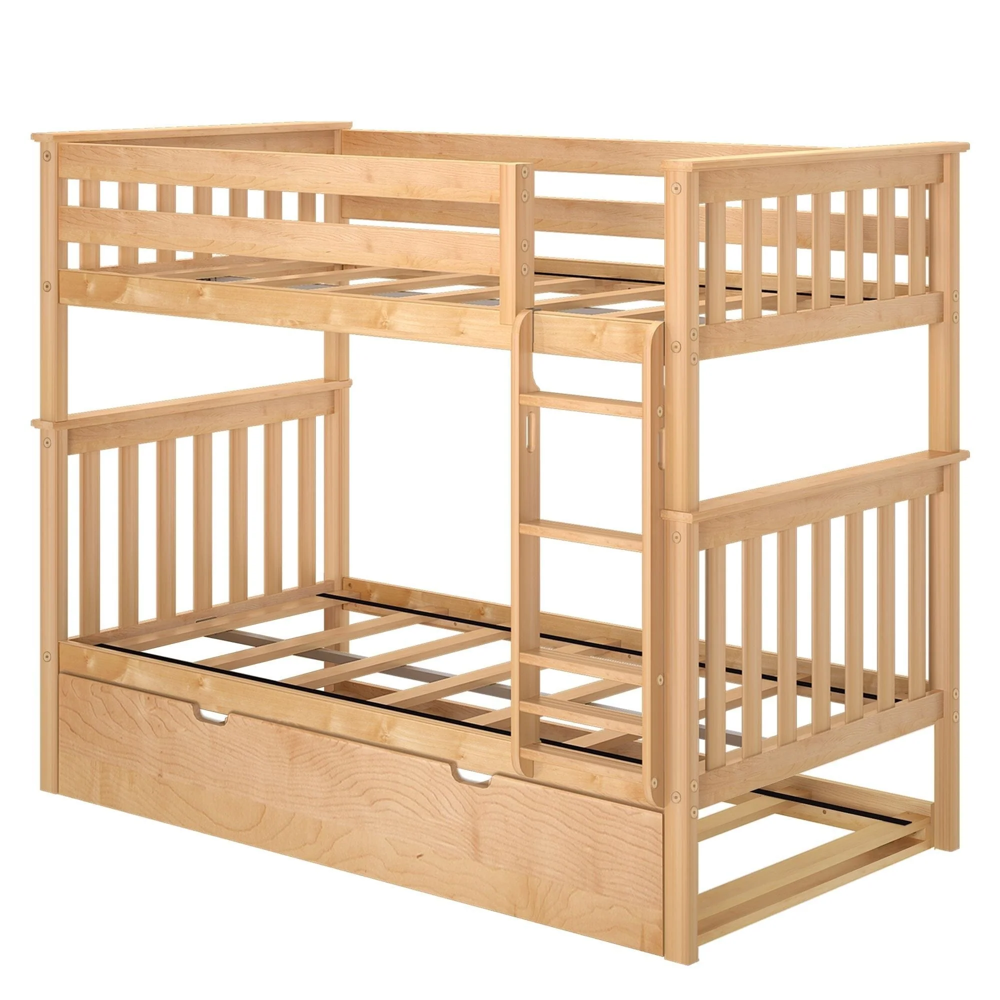 Twin Over Twin Bunk Bed With Trundle - Image 17