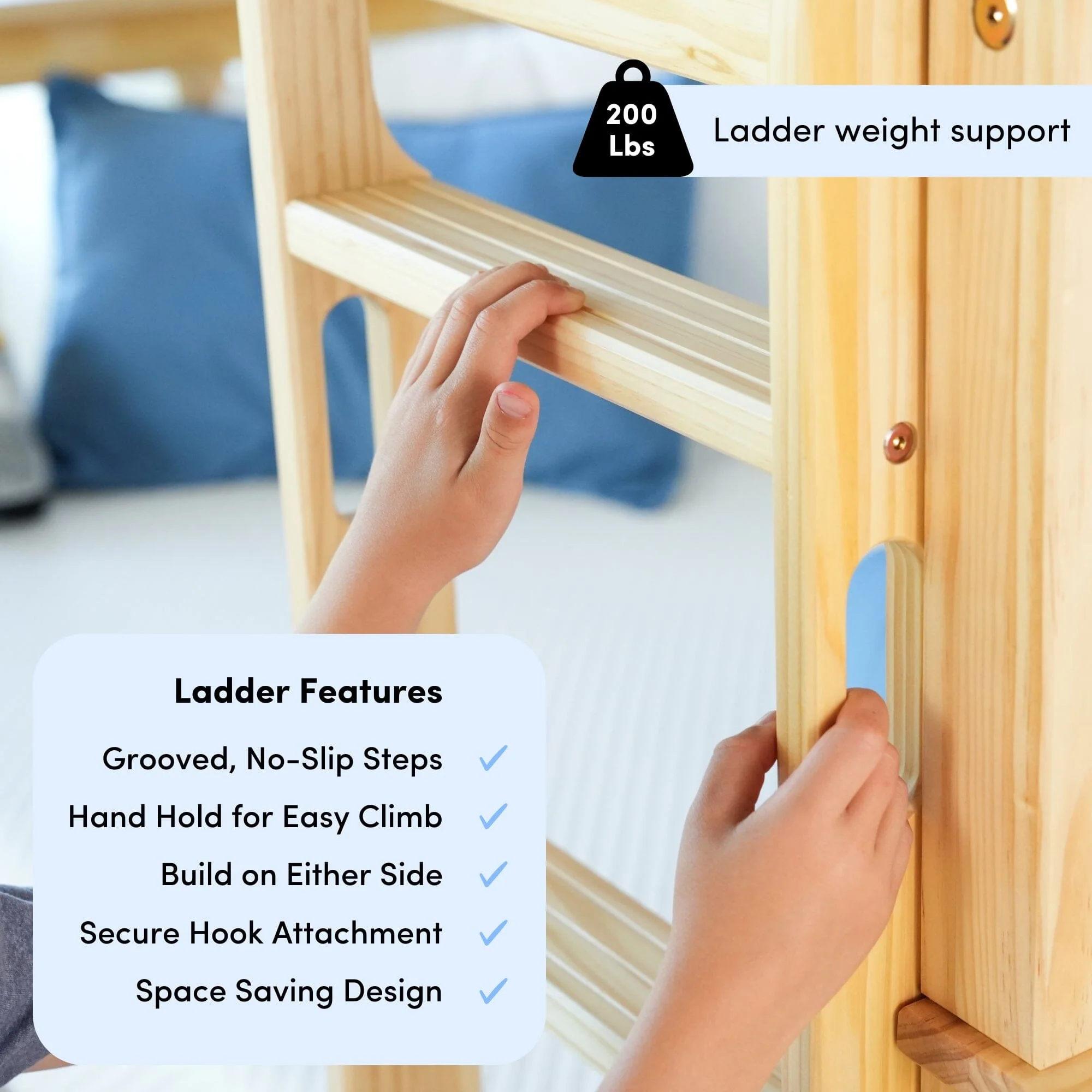 Twin Over Twin Bunk Bed With Trundle - Image 39