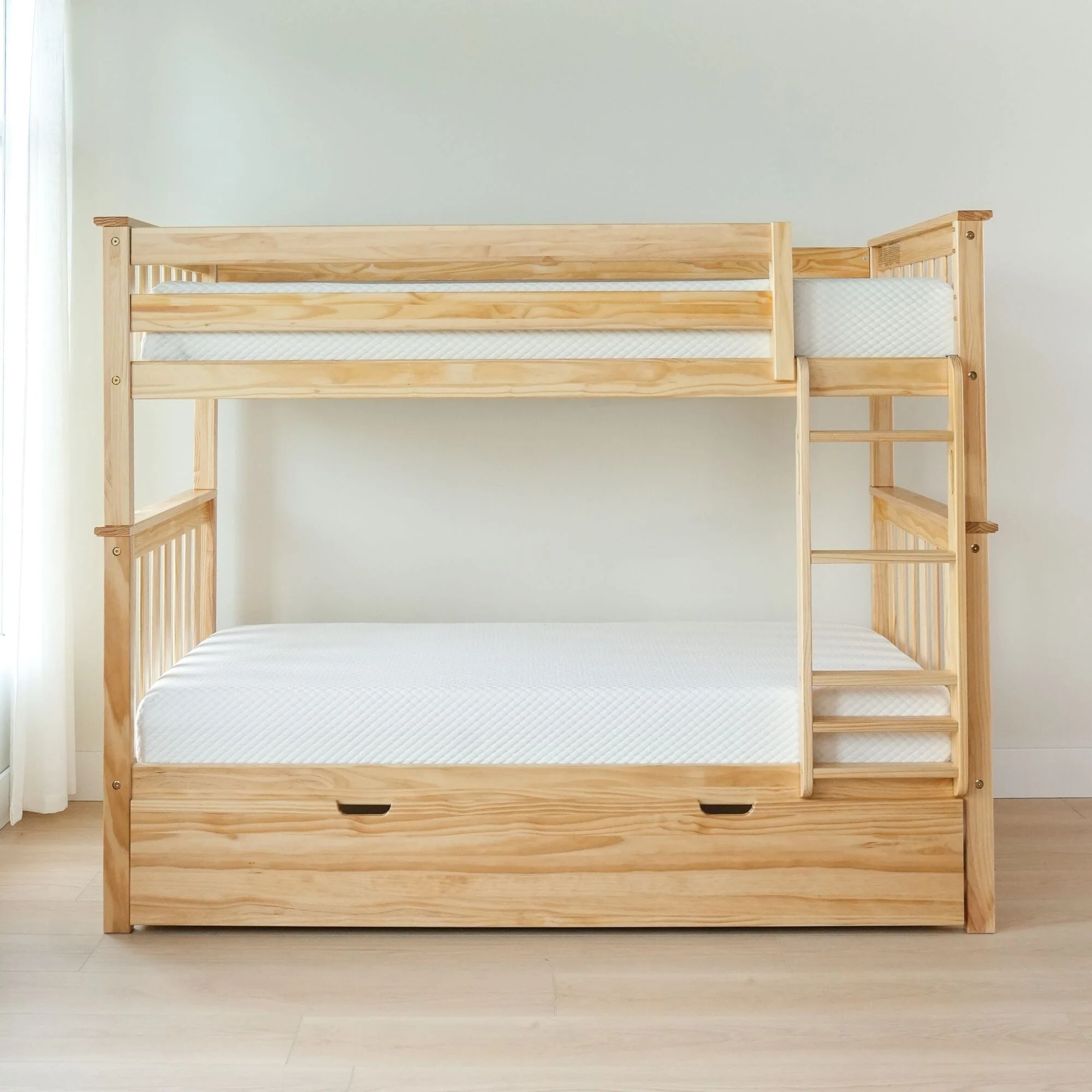 Twin Over Twin Bunk Bed With Trundle - Image 7