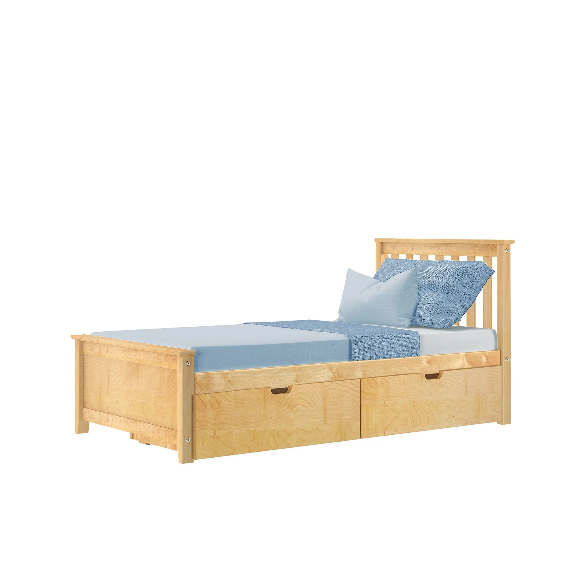 Twin Slatted Bed With Storage Drawers - Image 13