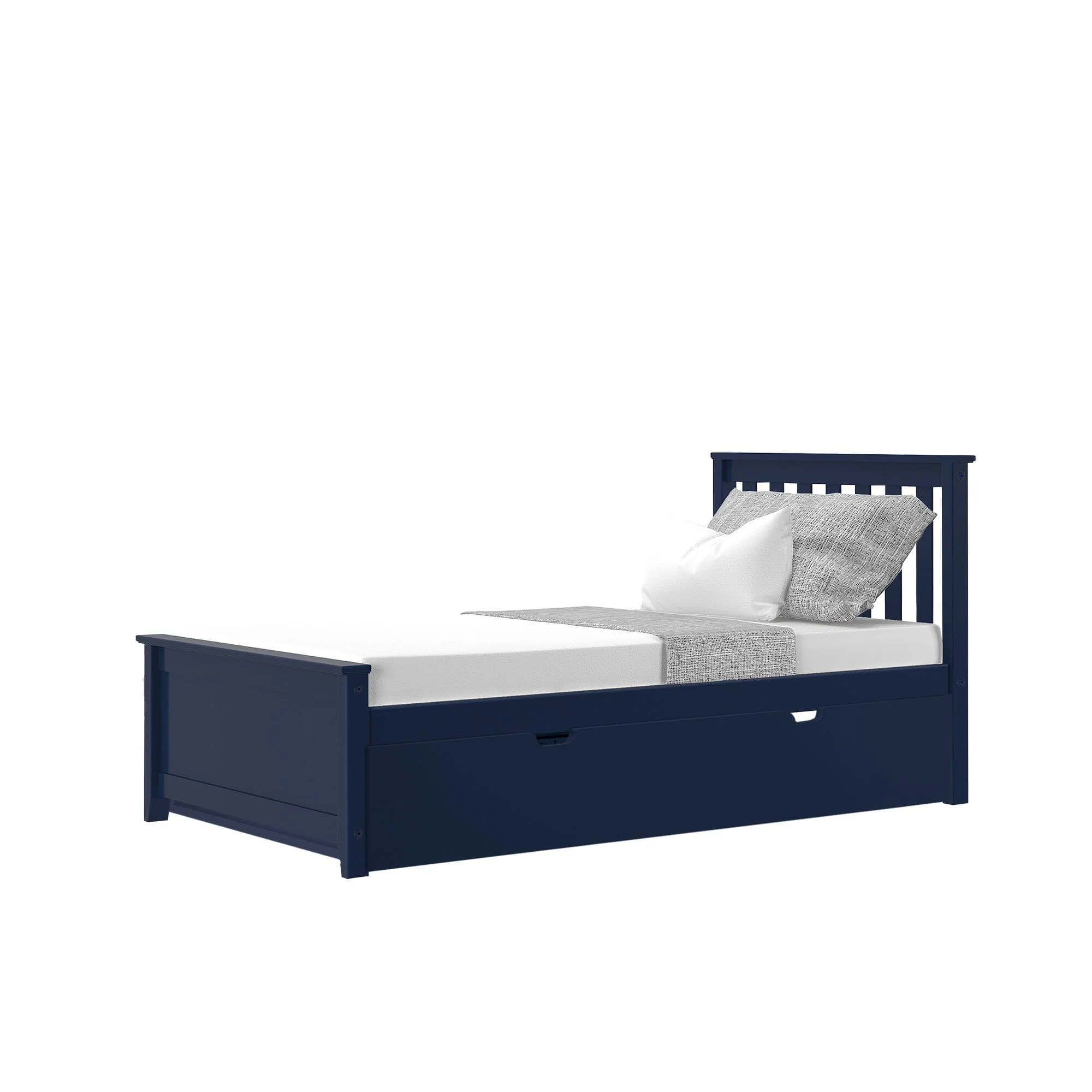 Twin Slatted Bed With Trundle - Image 16