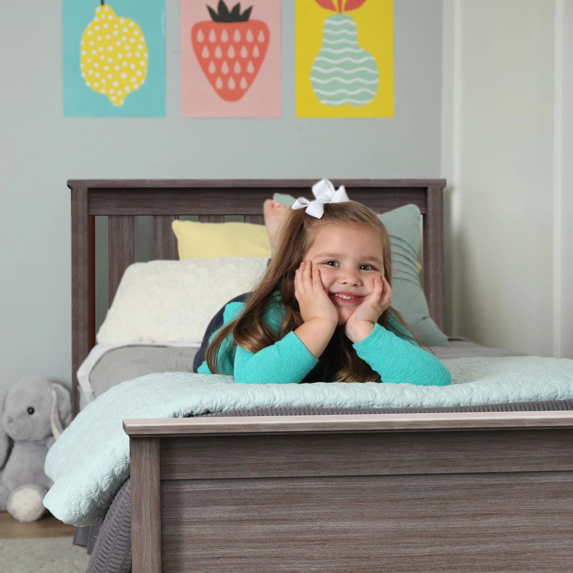 Twin Slatted Bed With Trundle - Image 19