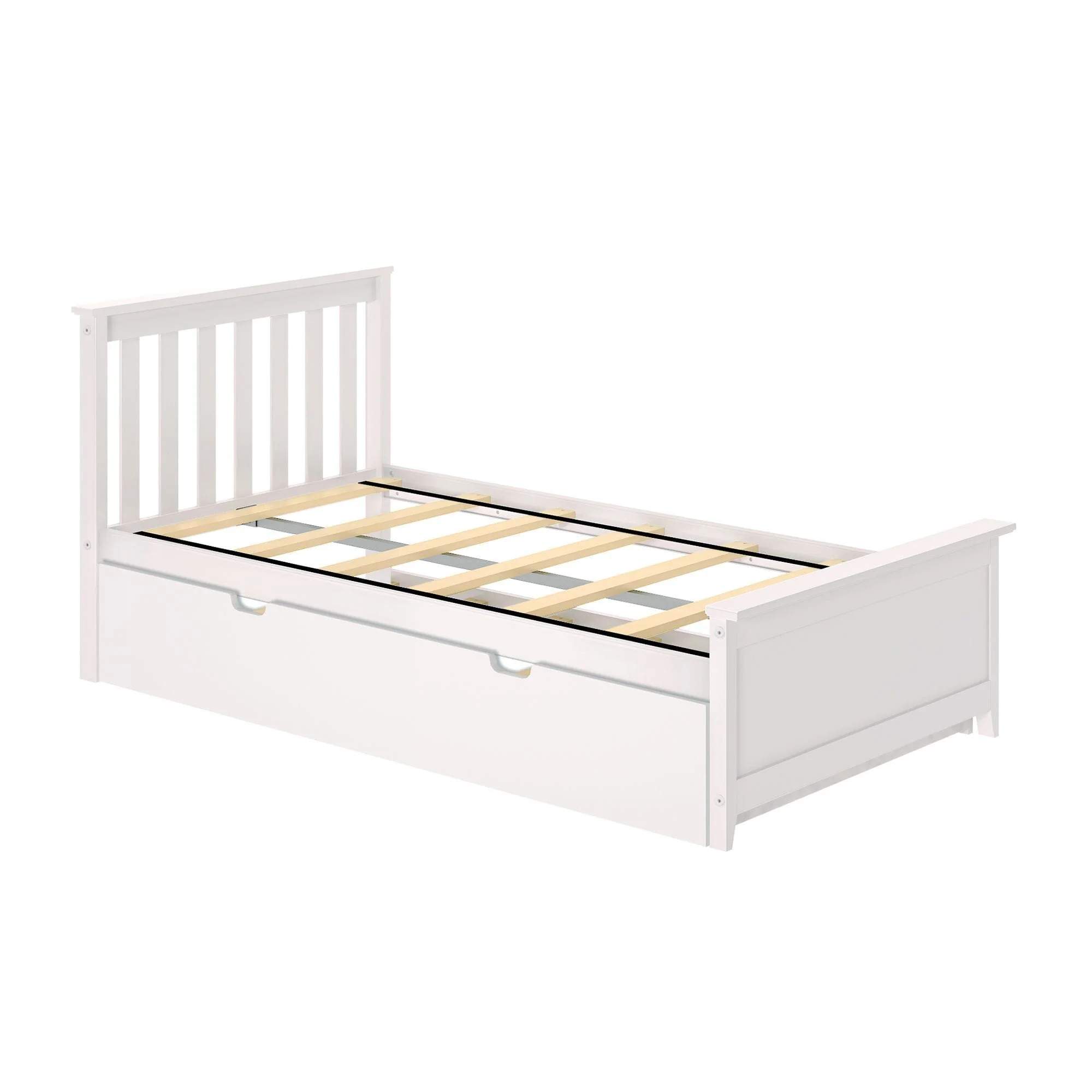 Twin Slatted Bed With Trundle - Image 21