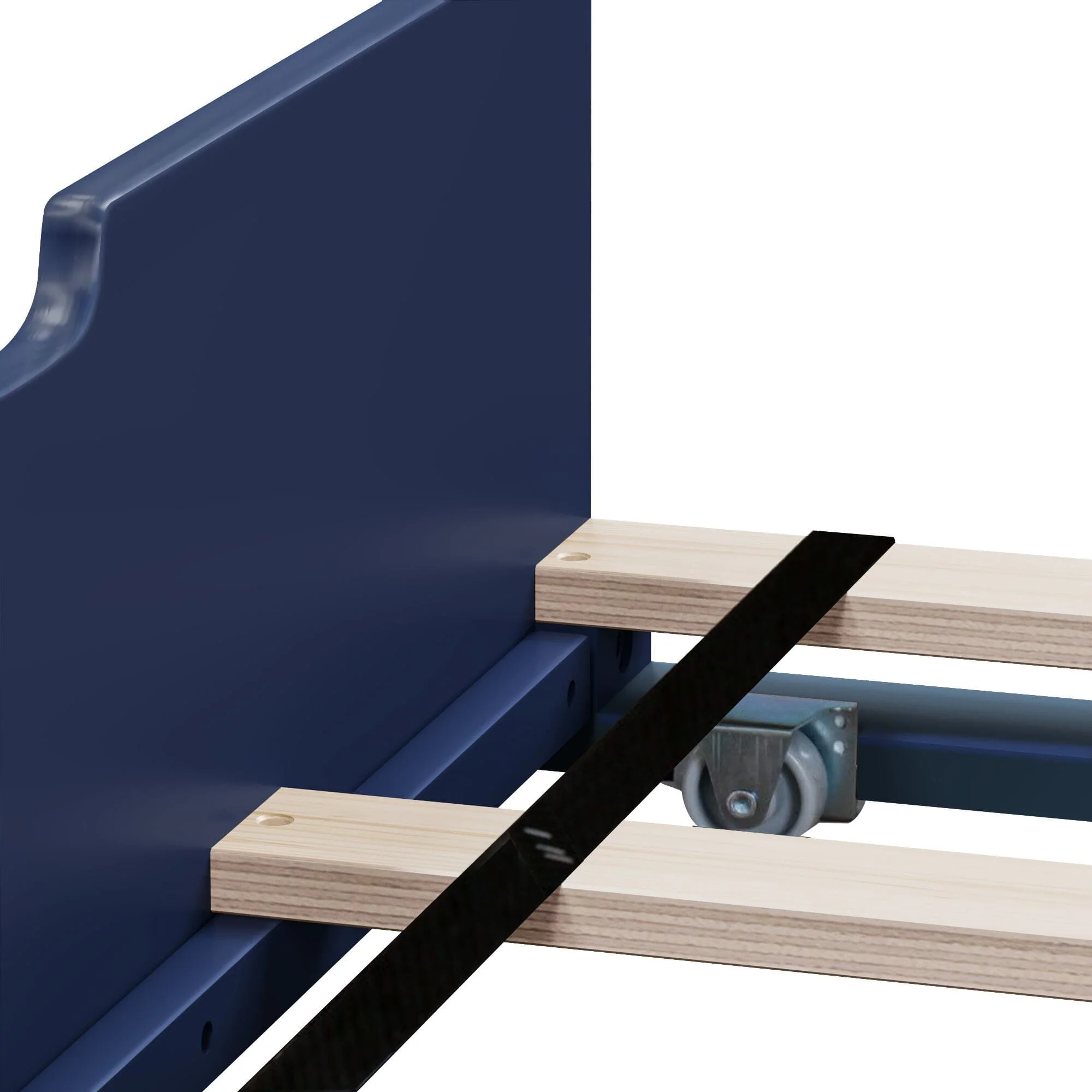 Twin Slatted Bed With Trundle - Image 34
