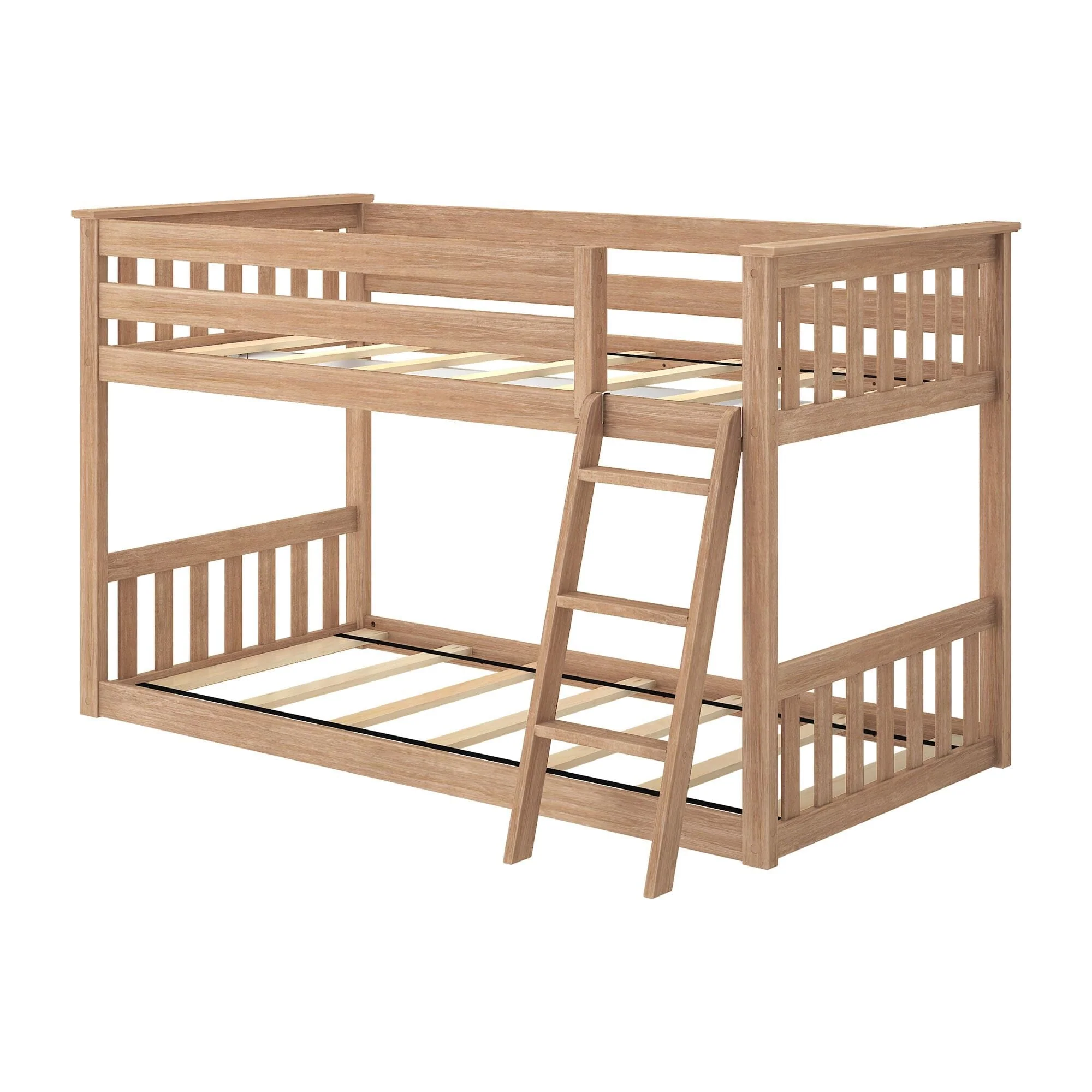 Twin Over Twin Low Bunk Bed - Image 17