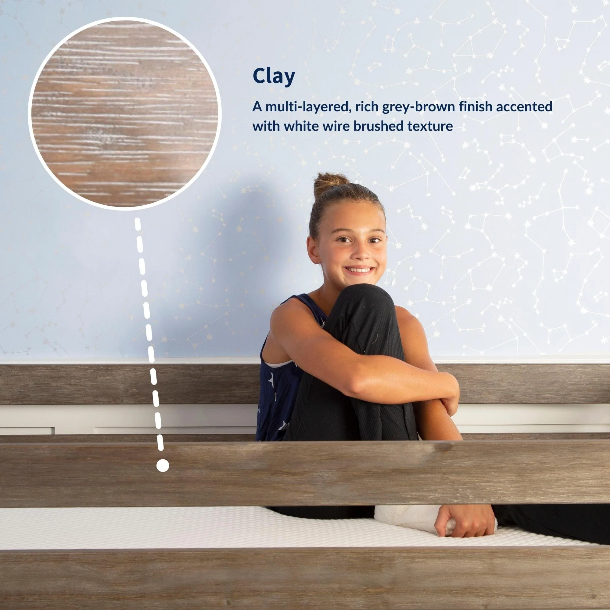 Twin Over Twin Low Bunk Bed - Image 41