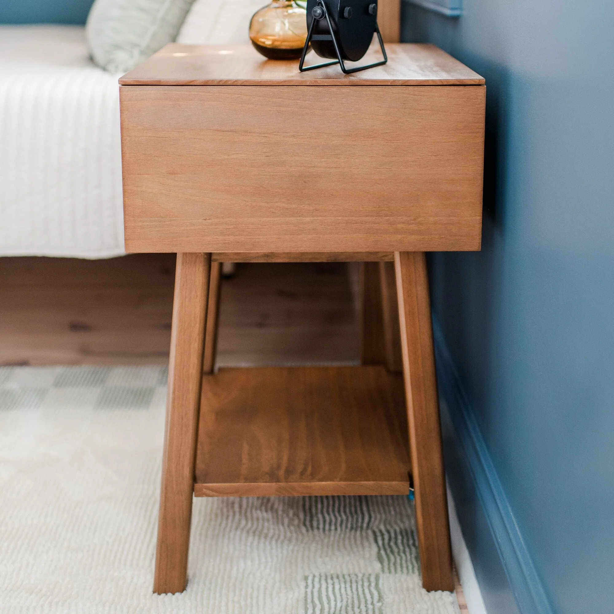 Mid-Century Modern Cubby Nightstand - Image 20