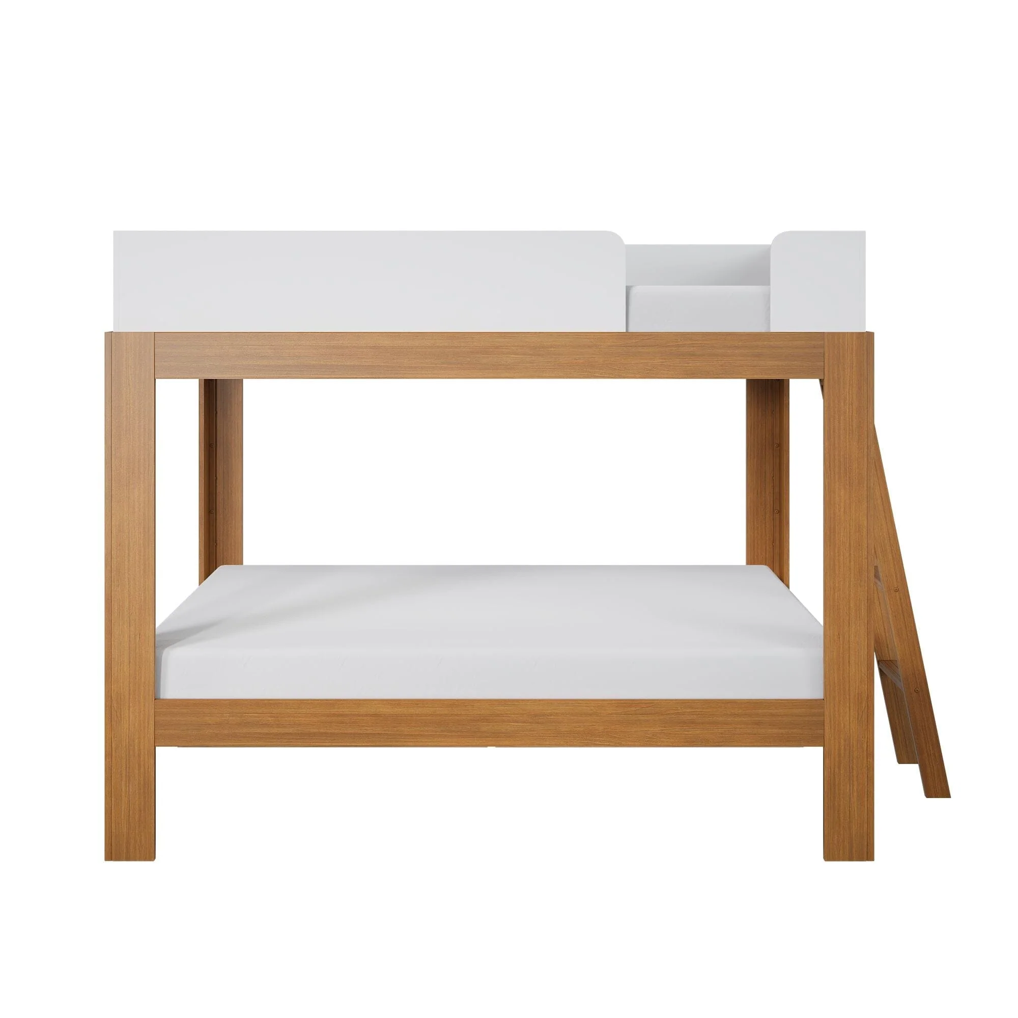 Mid-Century Modern Full Over Full Bunk Bed - Image 13