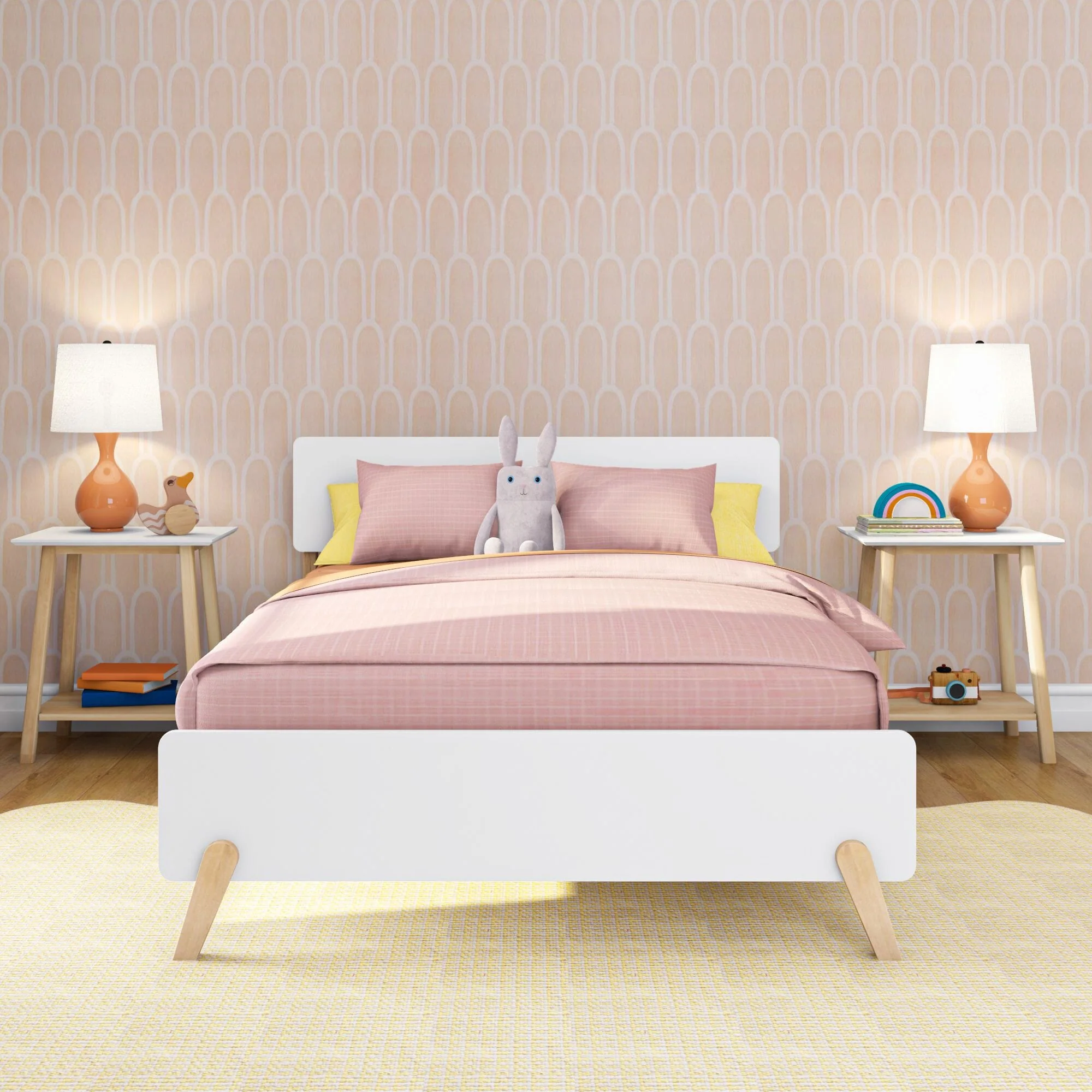 Mid-Century Modern Full Bed - Image 10