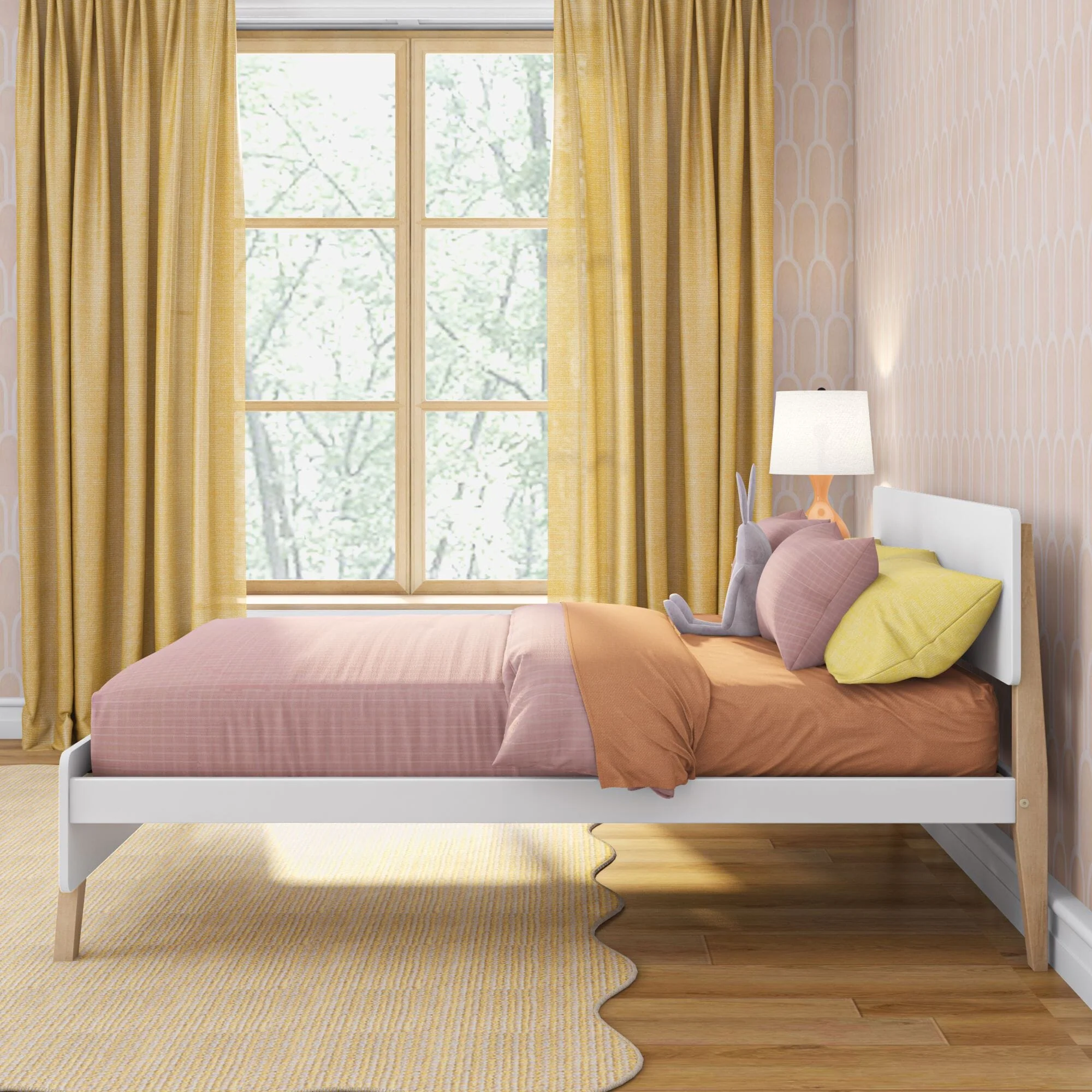 Mid-Century Modern Full Bed - Image 29