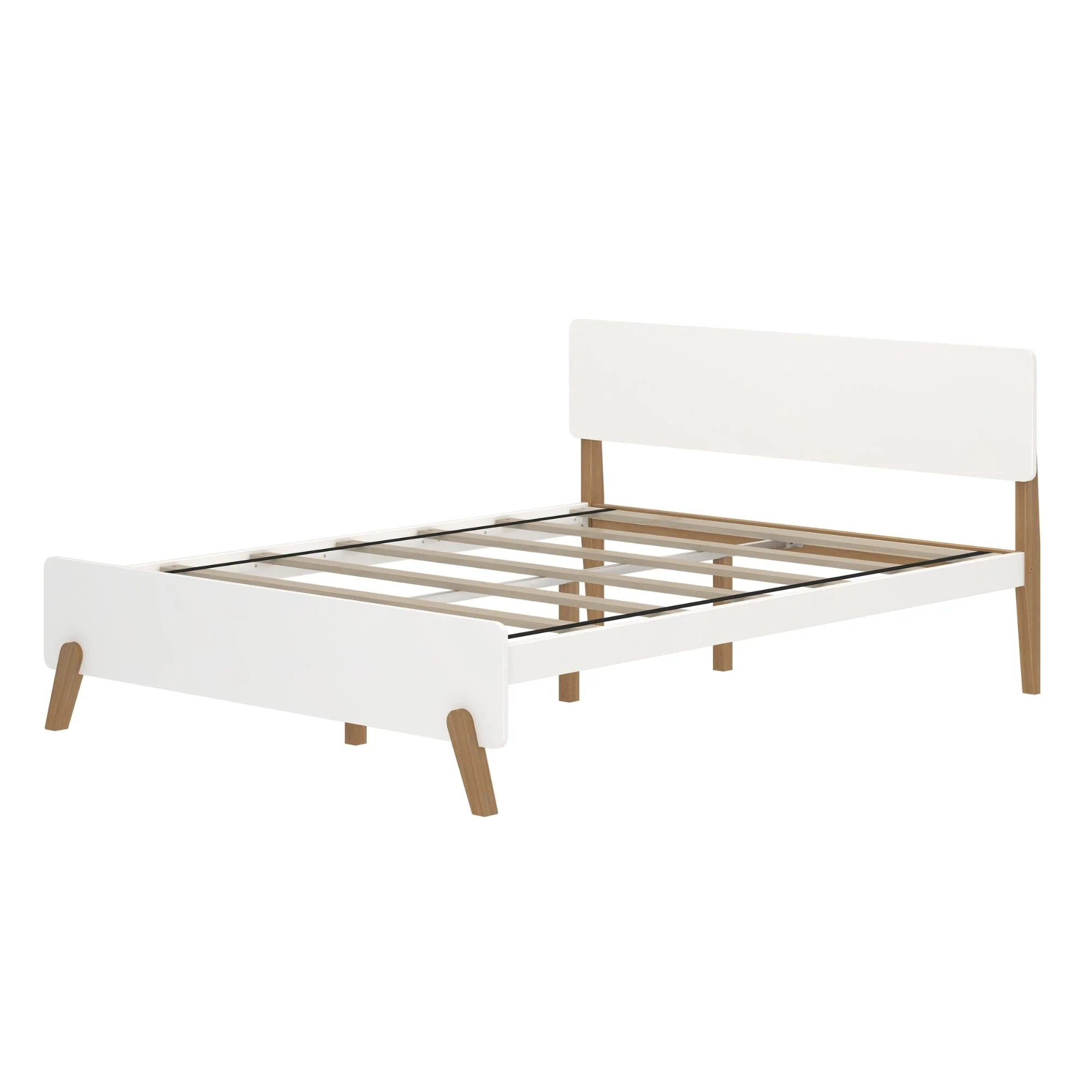 Mid-Century Modern Queen Bed - Image 11