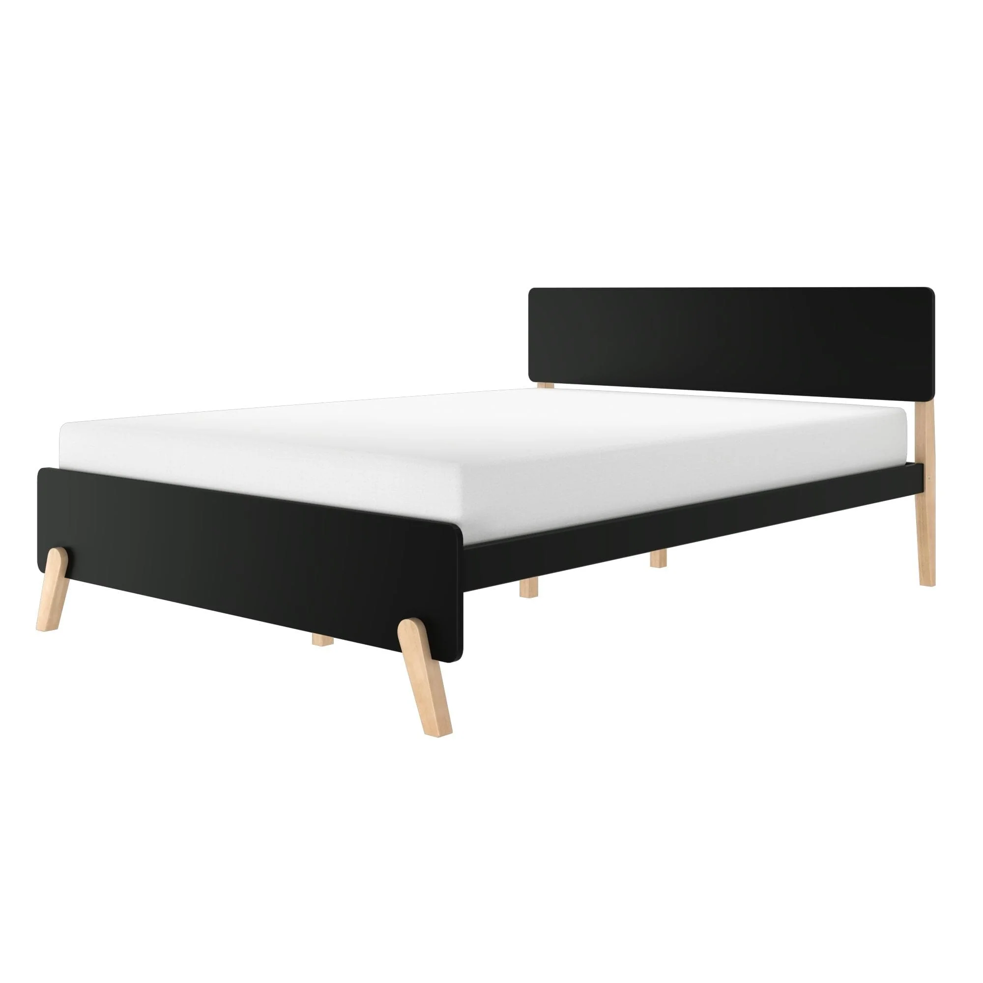 Mid-Century Modern Queen Bed - Image 14