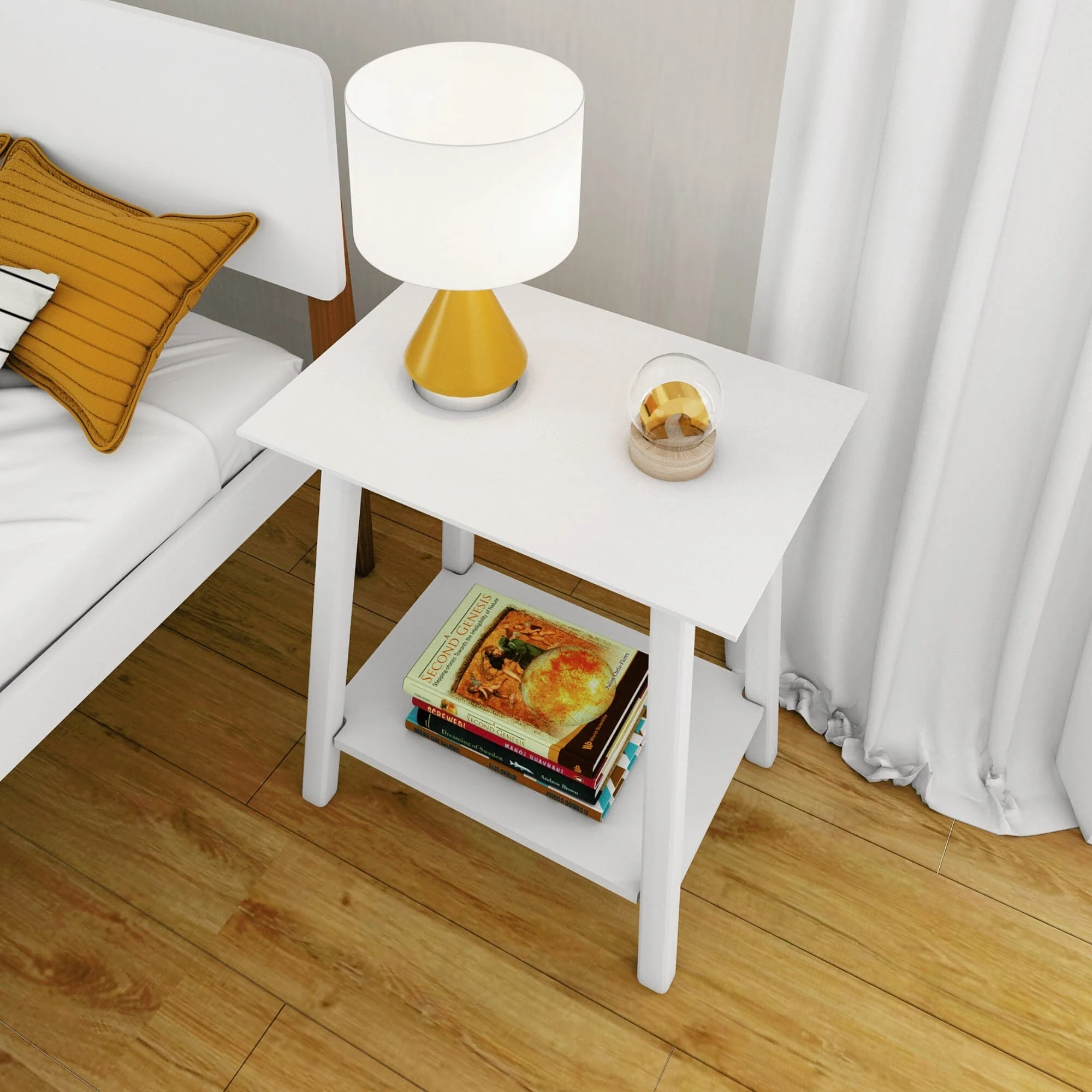 Mid-Century Modern Table Nightstand - Image 14