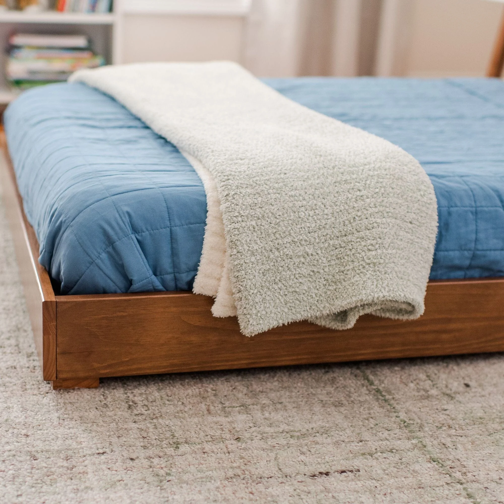 Mid-Century Modern Twin Floor Bed - Image 10
