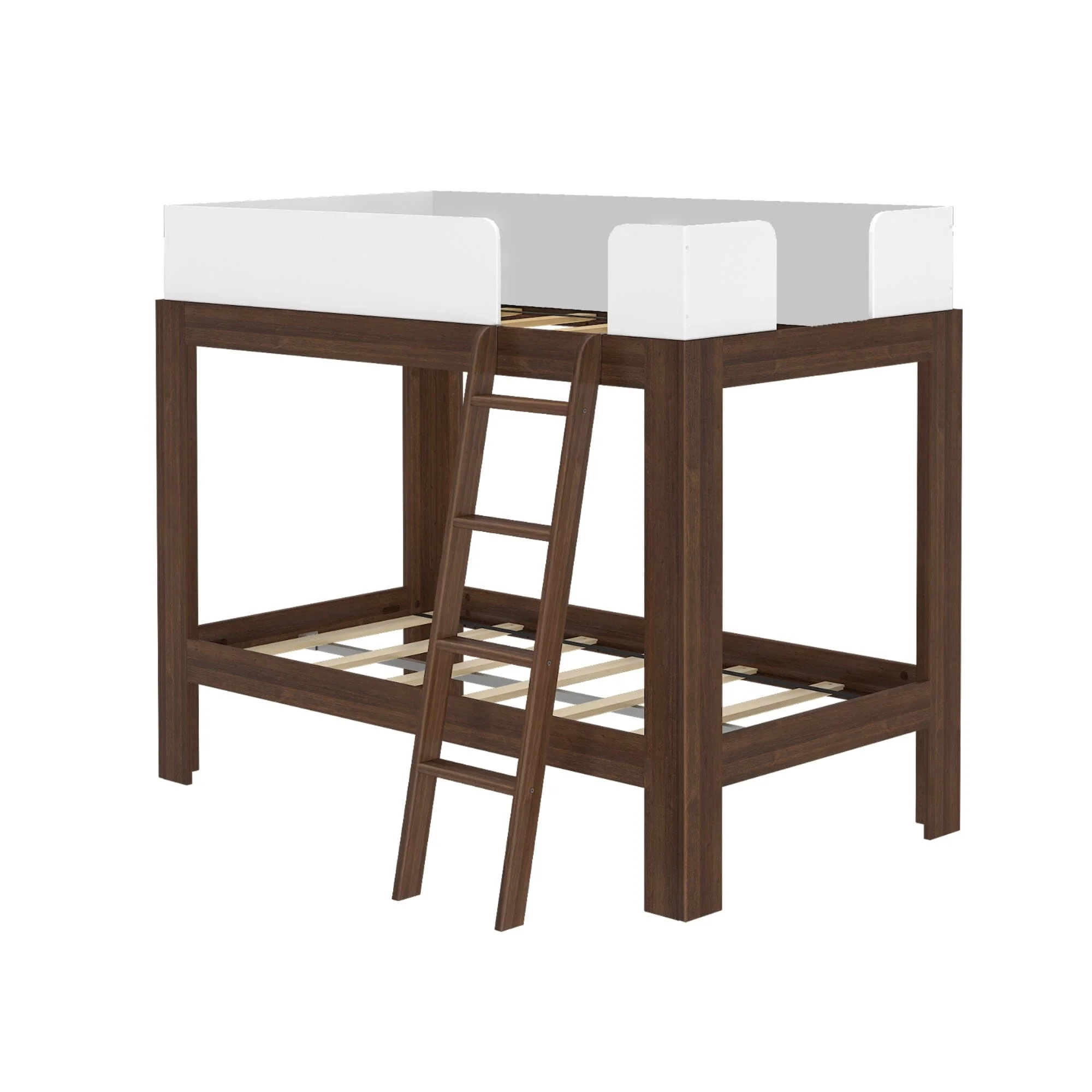 Mid-Century Modern Twin Over Twin Bunk Bed - Image 12