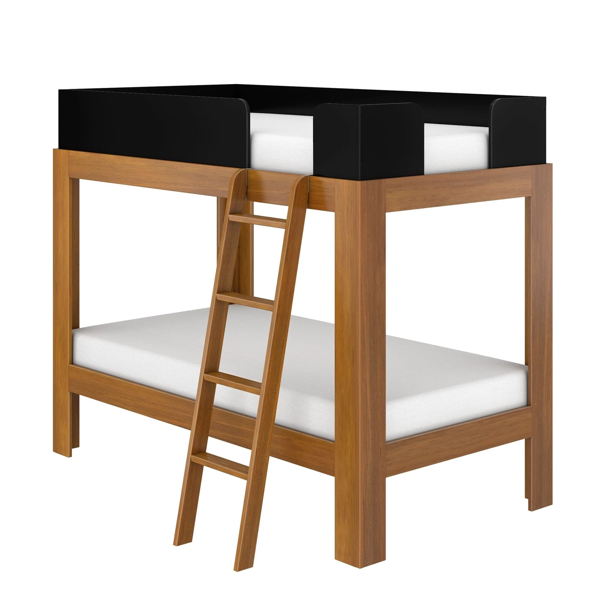 Mid-Century Modern Twin Over Twin Bunk Bed - Image 13