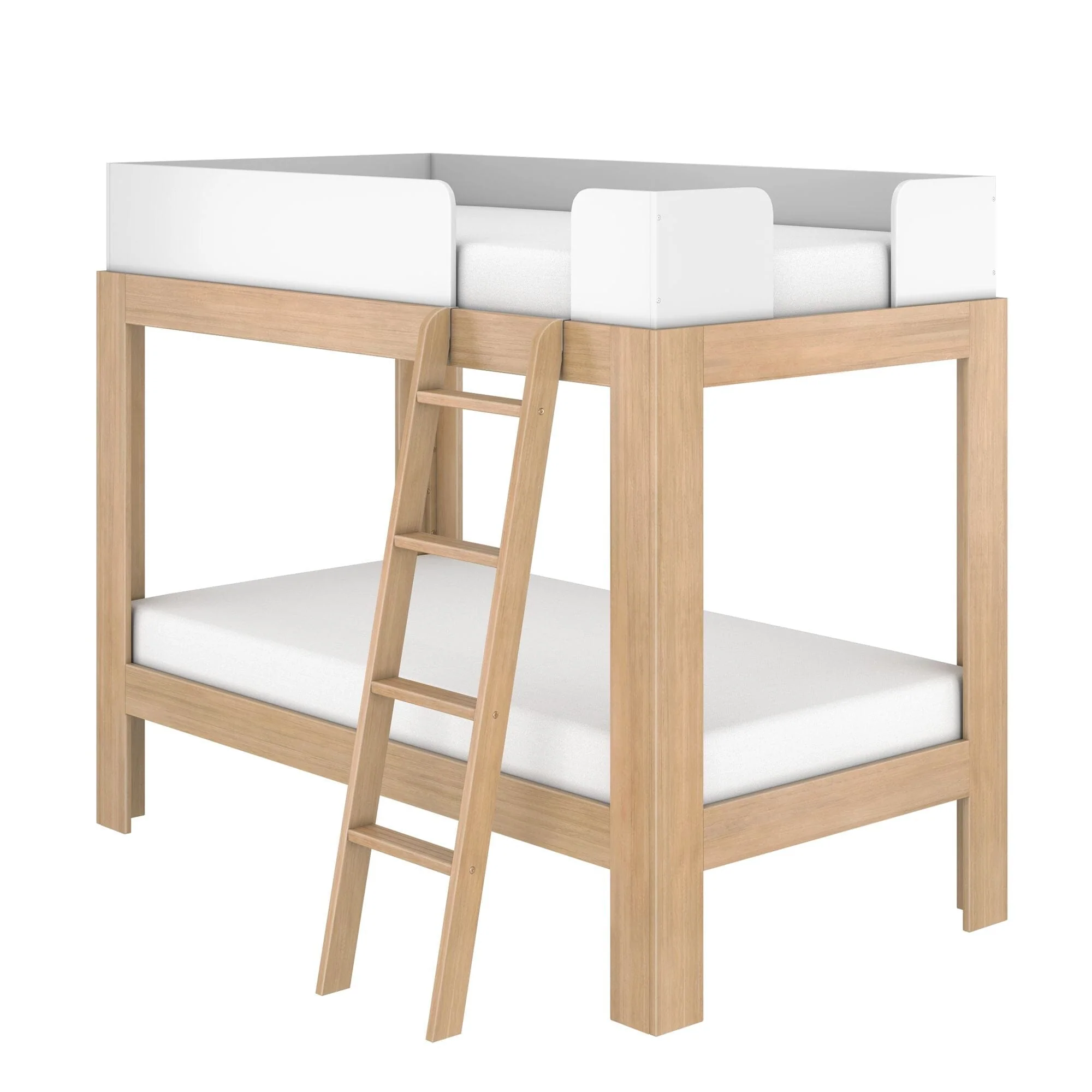 Mid-Century Modern Twin Over Twin Bunk Bed - Image 15
