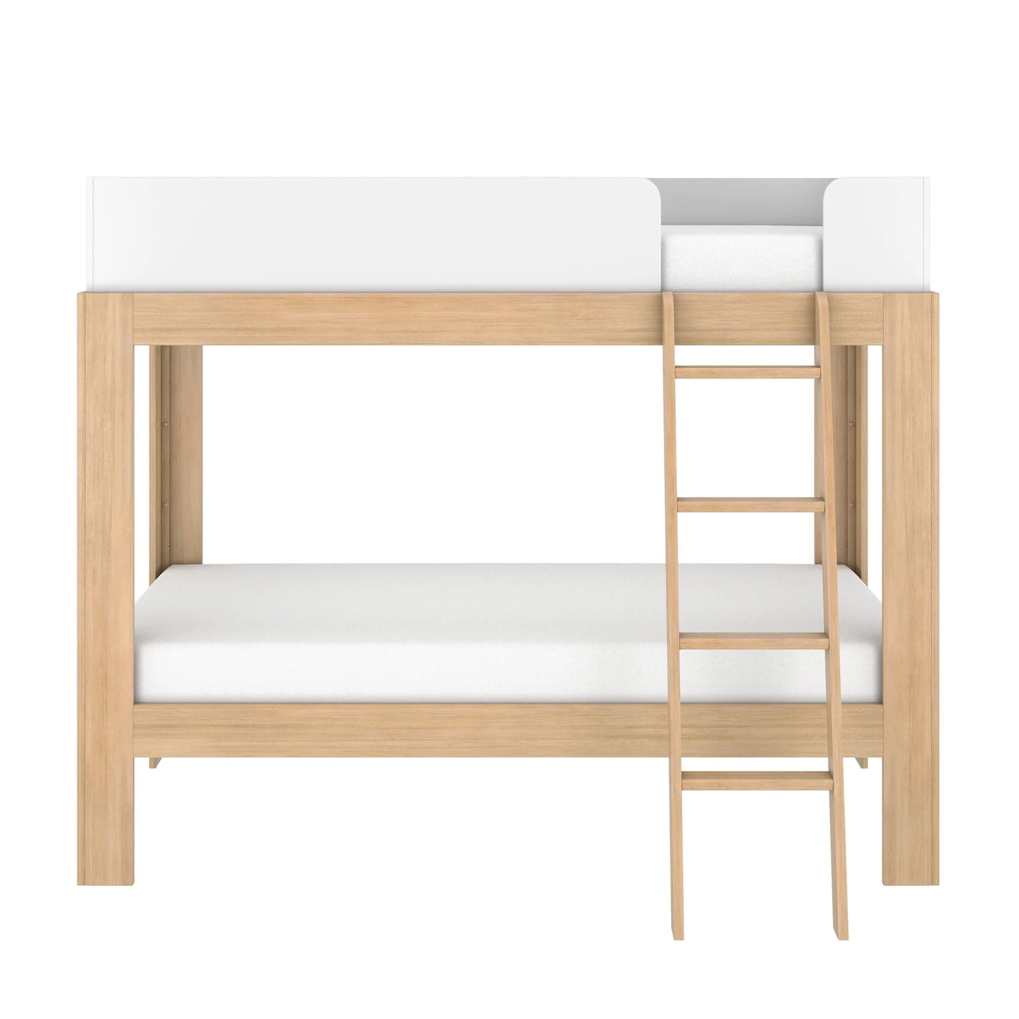 Mid-Century Modern Twin Over Twin Bunk Bed - Image 20
