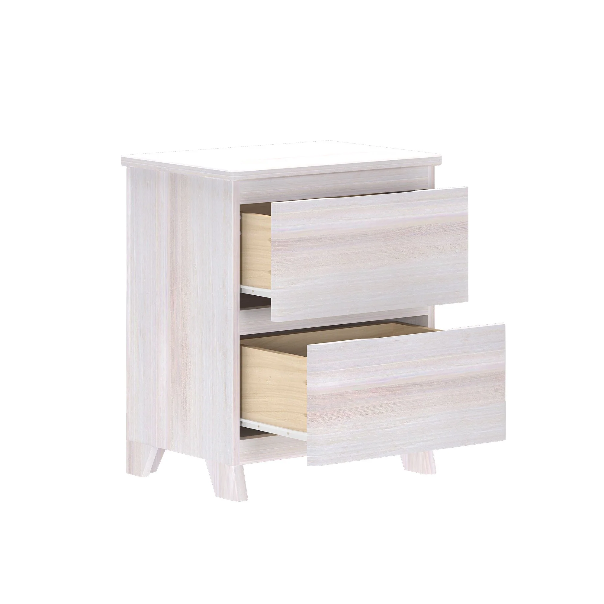 Modern Farmhouse 2-Drawer Nightstand - Image 10