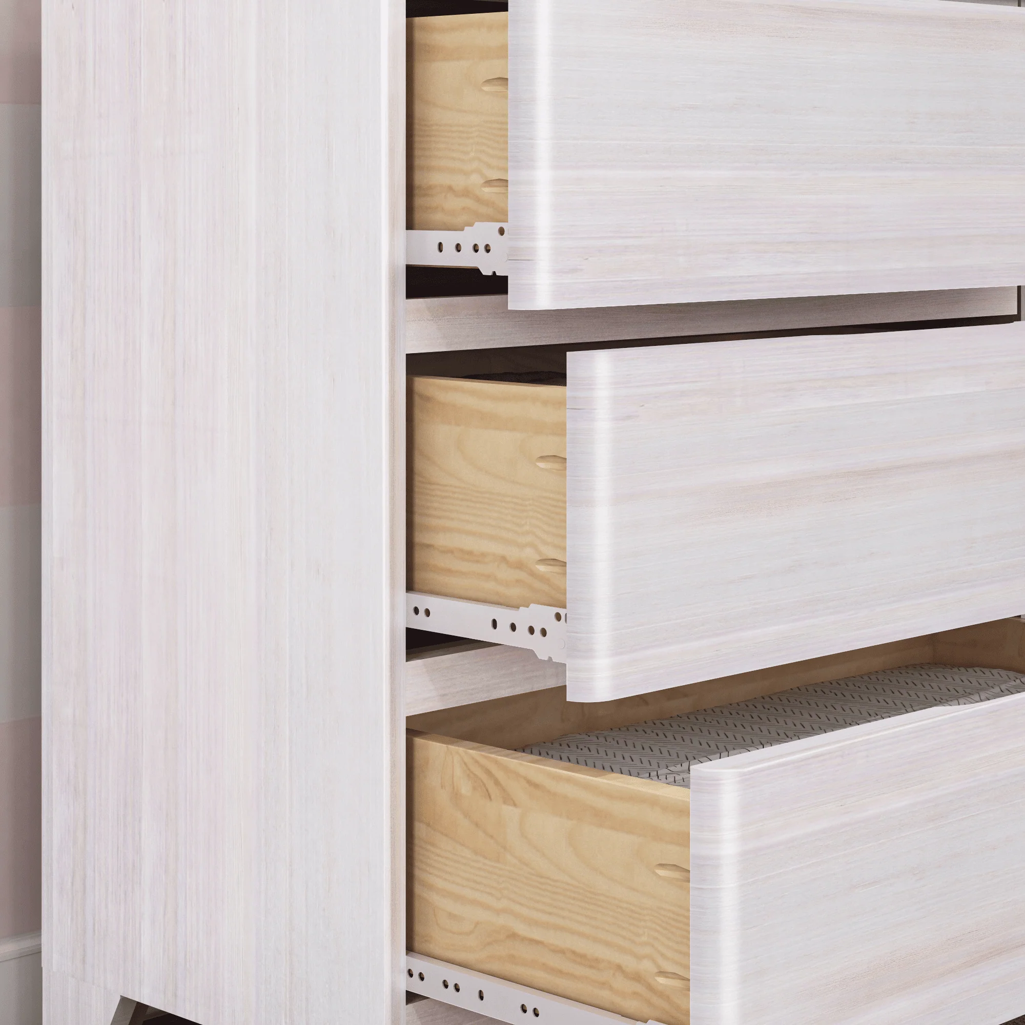 Modern Farmhouse 3-Drawer Dresser - Image 22