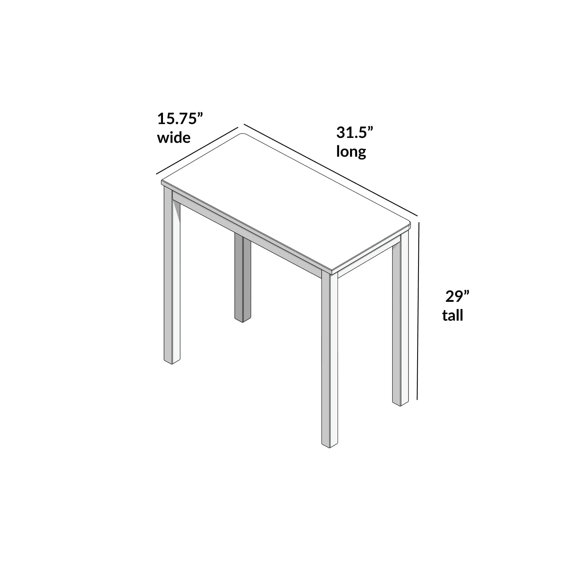 Modern Farmhouse Desk - Image 8