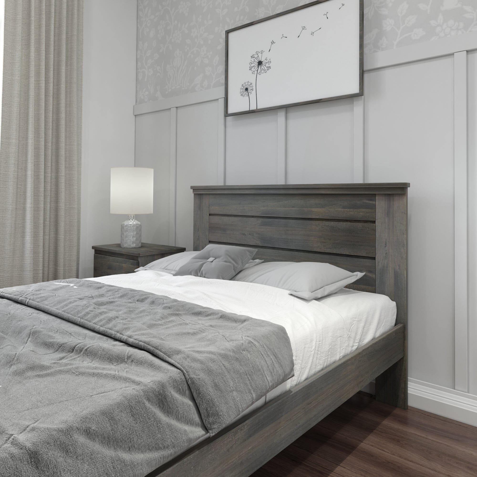 Modern Farmhouse Full Panel Bed - Image 11