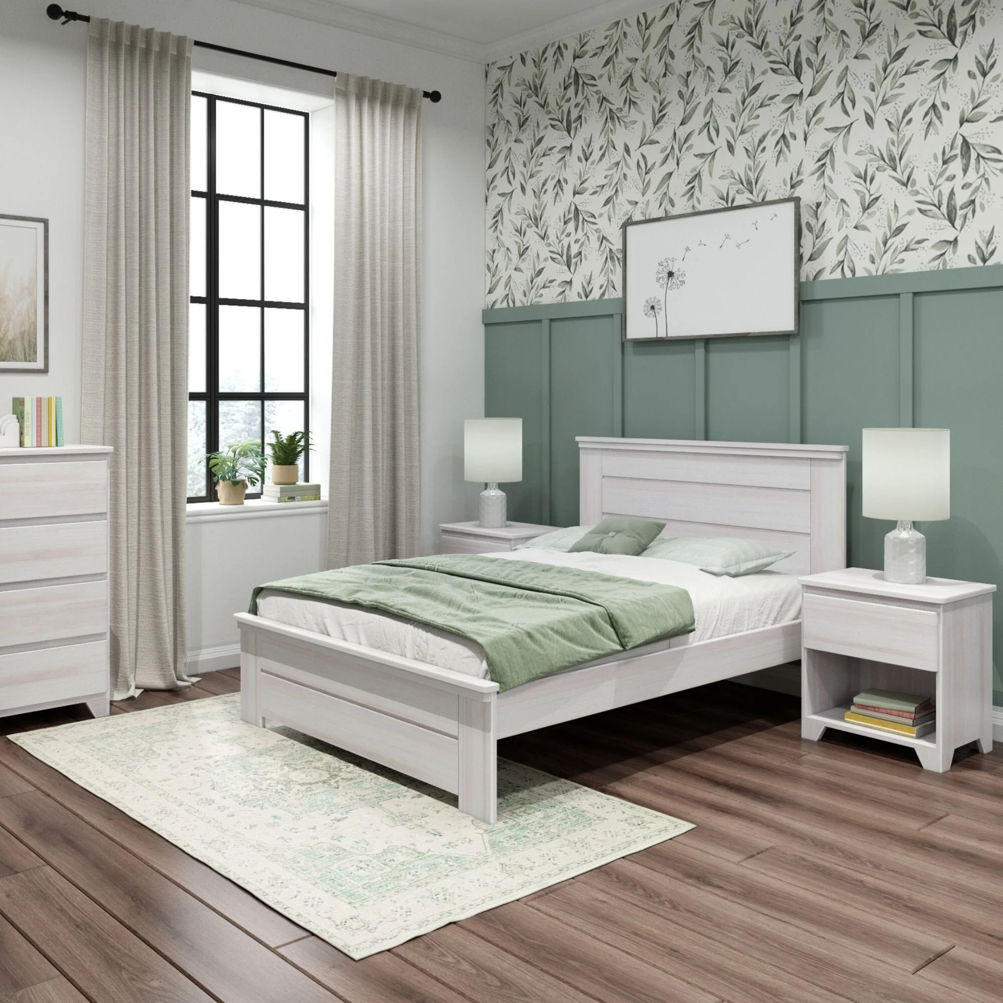 Modern Farmhouse Full Panel Bed - Image 12