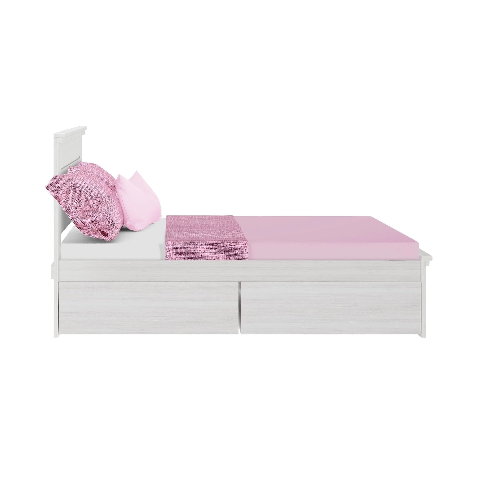 Modern Farmhouse Full Panel Bed With Storage Drawers - Image 6