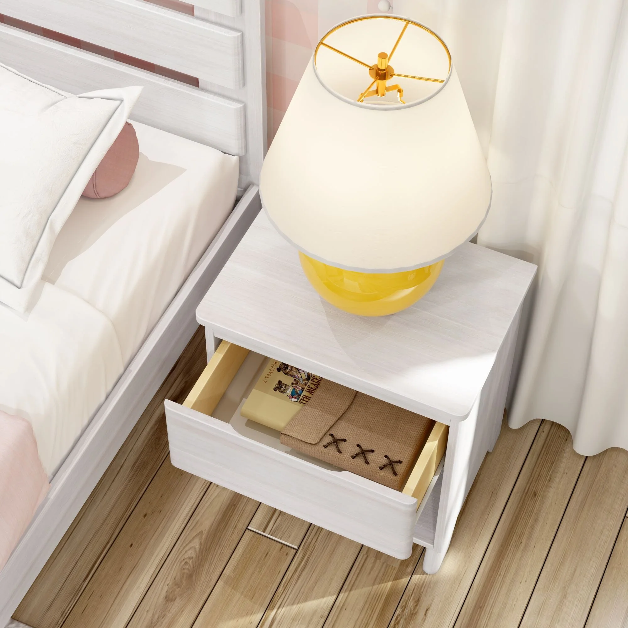 Modern Farmhouse Nightstand - Image 14