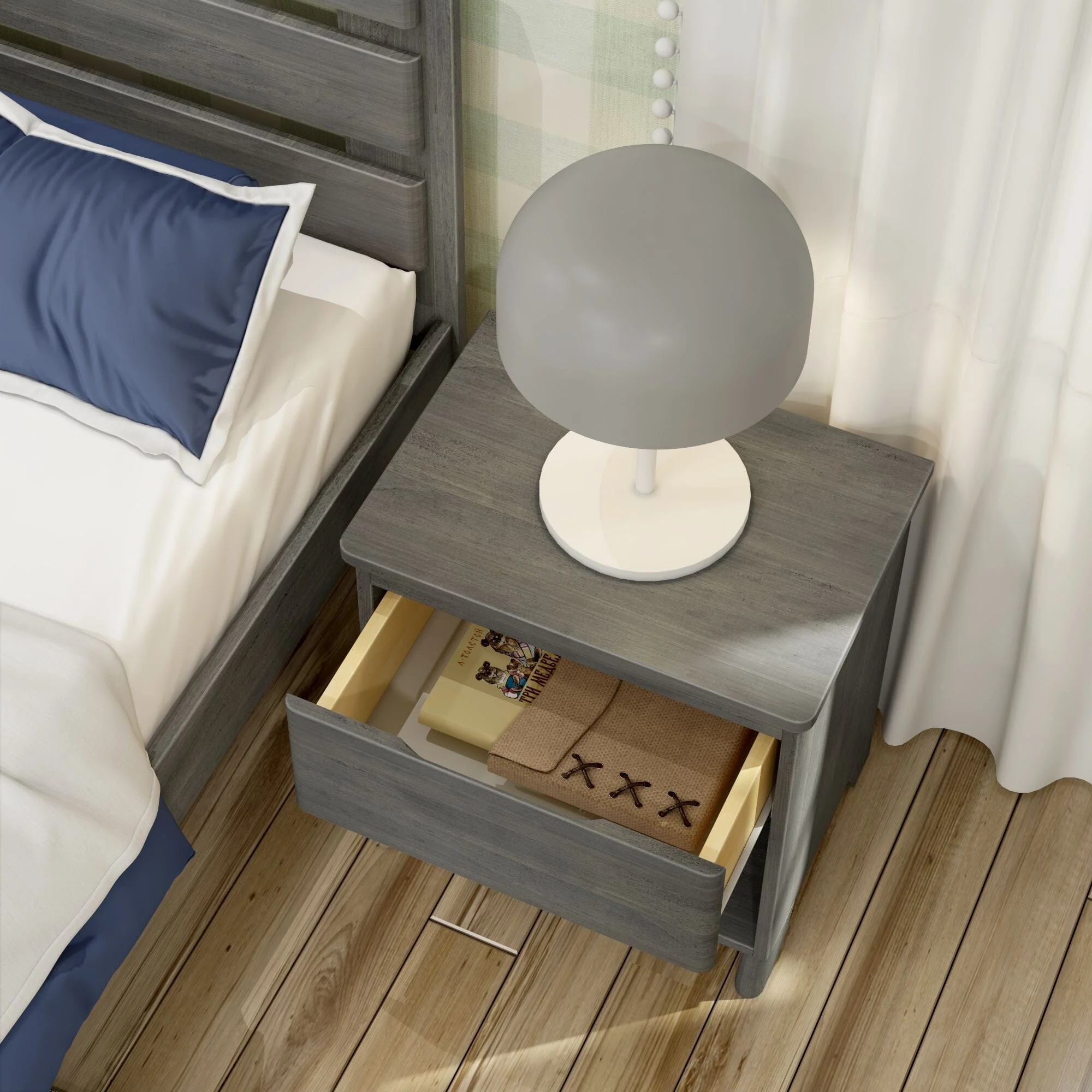Modern Farmhouse Nightstand - Image 15