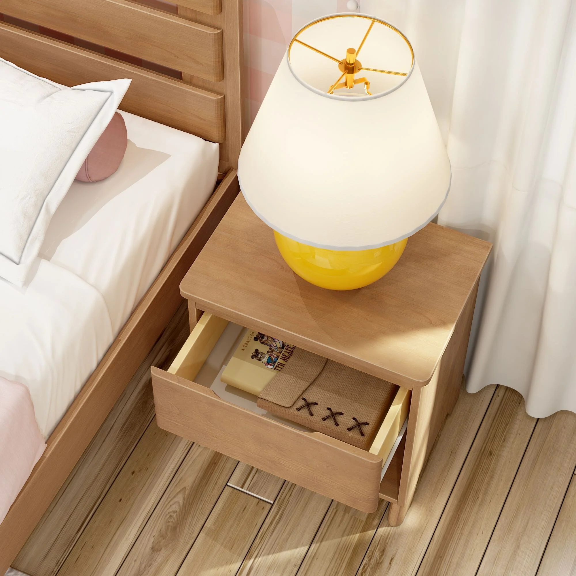 Modern Farmhouse Nightstand - Image 16
