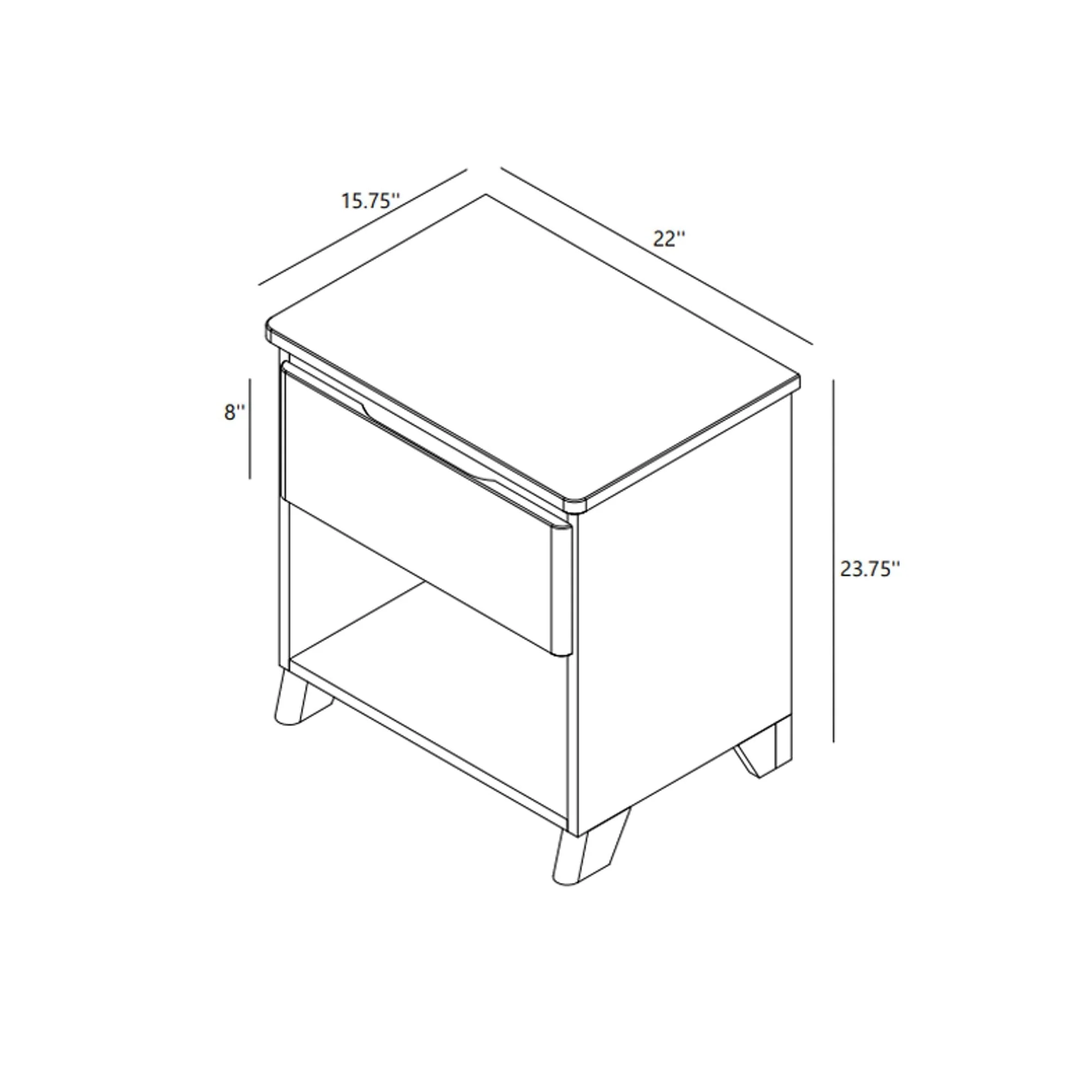 Modern Farmhouse Nightstand - Image 35