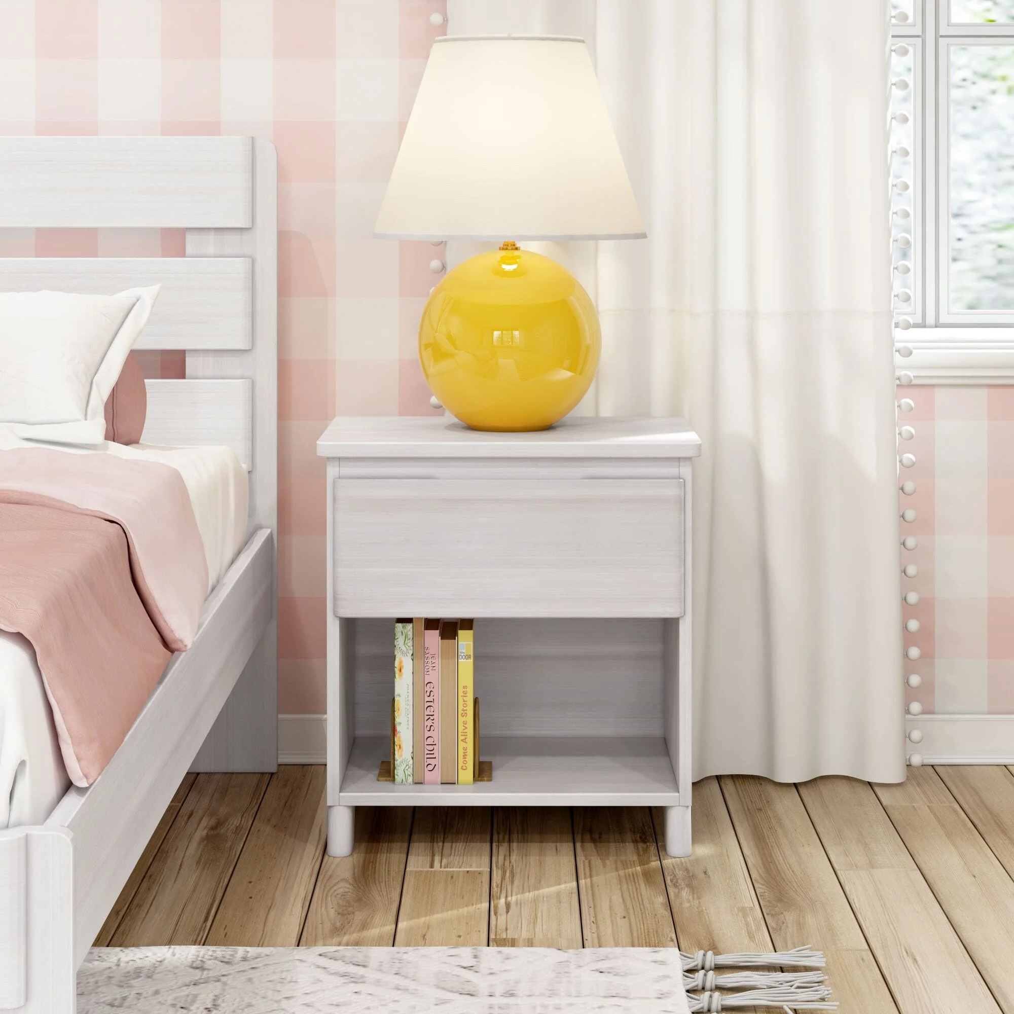 Modern Farmhouse Nightstand - Image 6