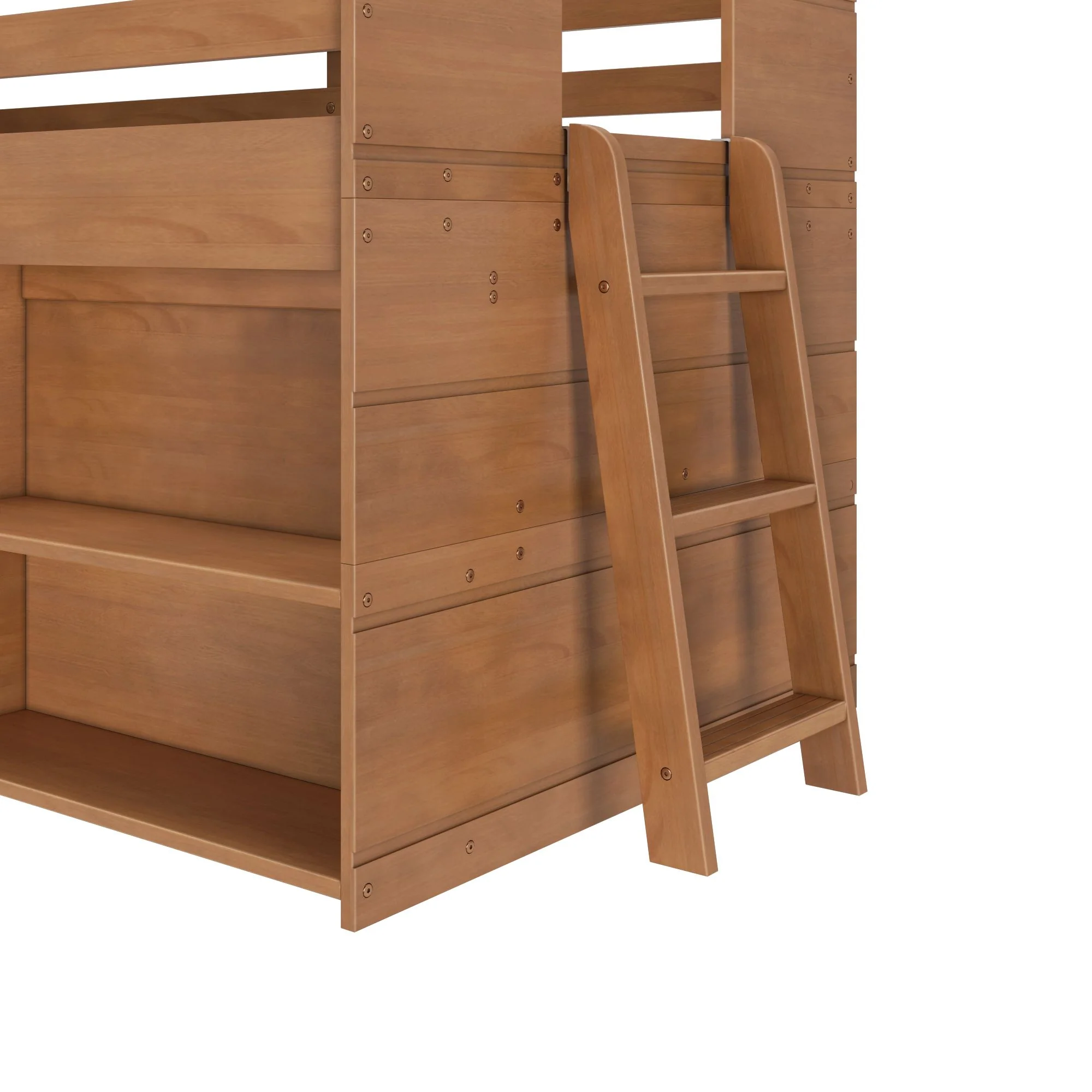 Modern Farmhouse Play & Display Twin Low Loft - Image 20